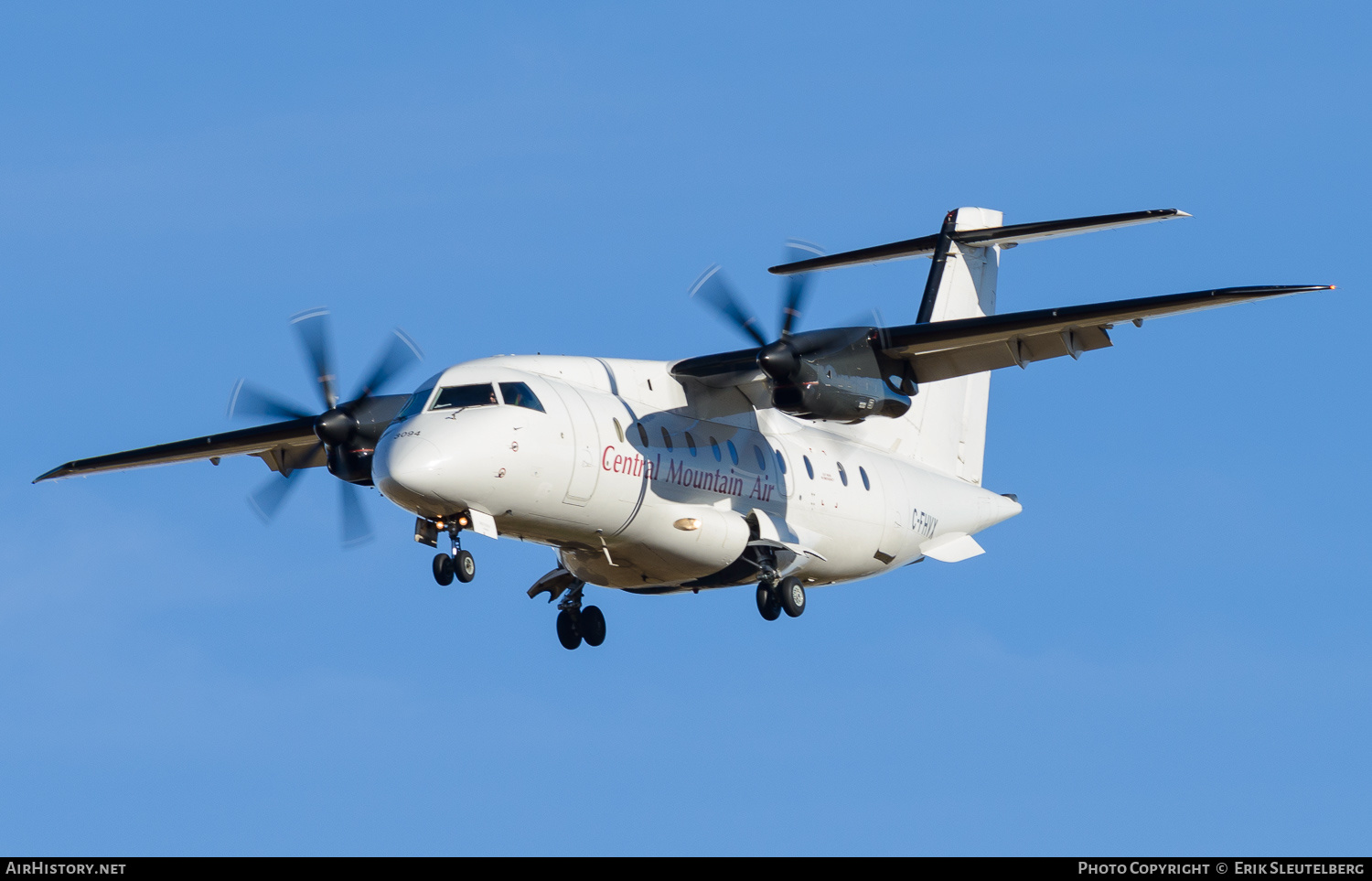 Aircraft Photo of C-FHVX | Dornier 328-110 | Central Mountain Air - CMA | AirHistory.net #245825