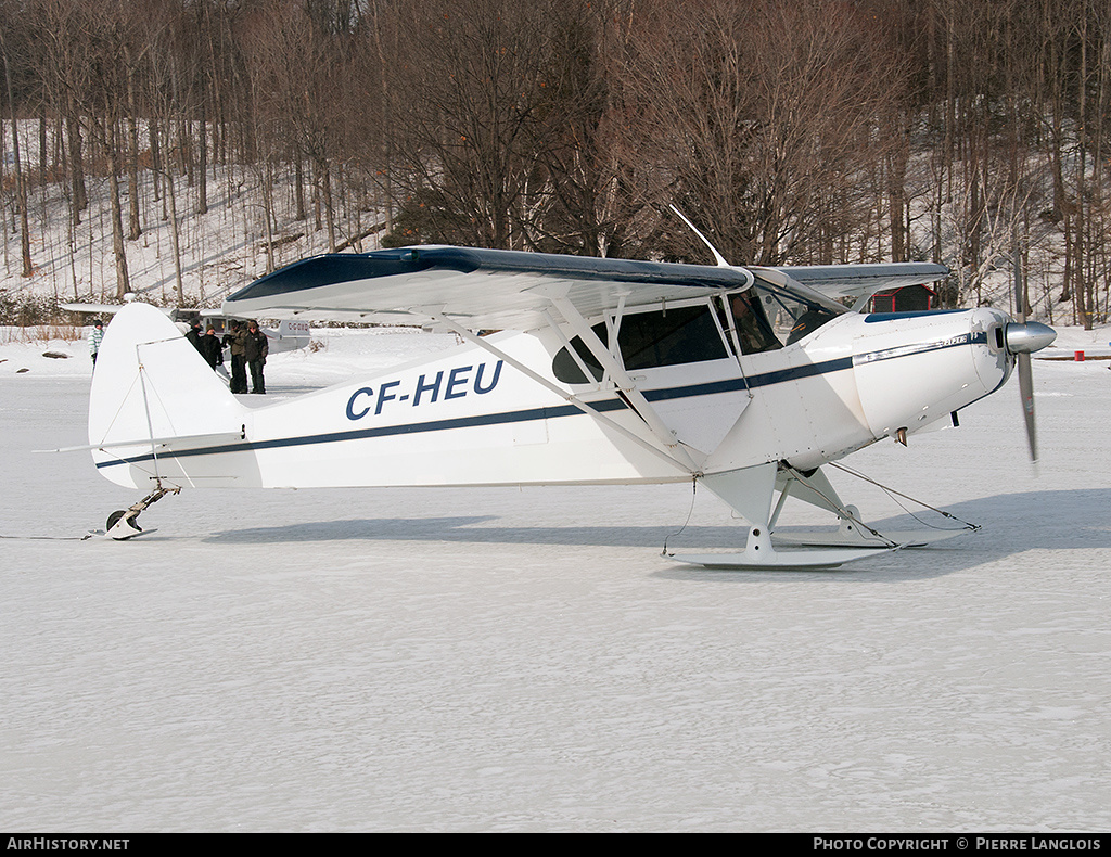 Aircraft Photo of CF-HEU | Piper PA-12 Super Cruiser | AirHistory.net #245828