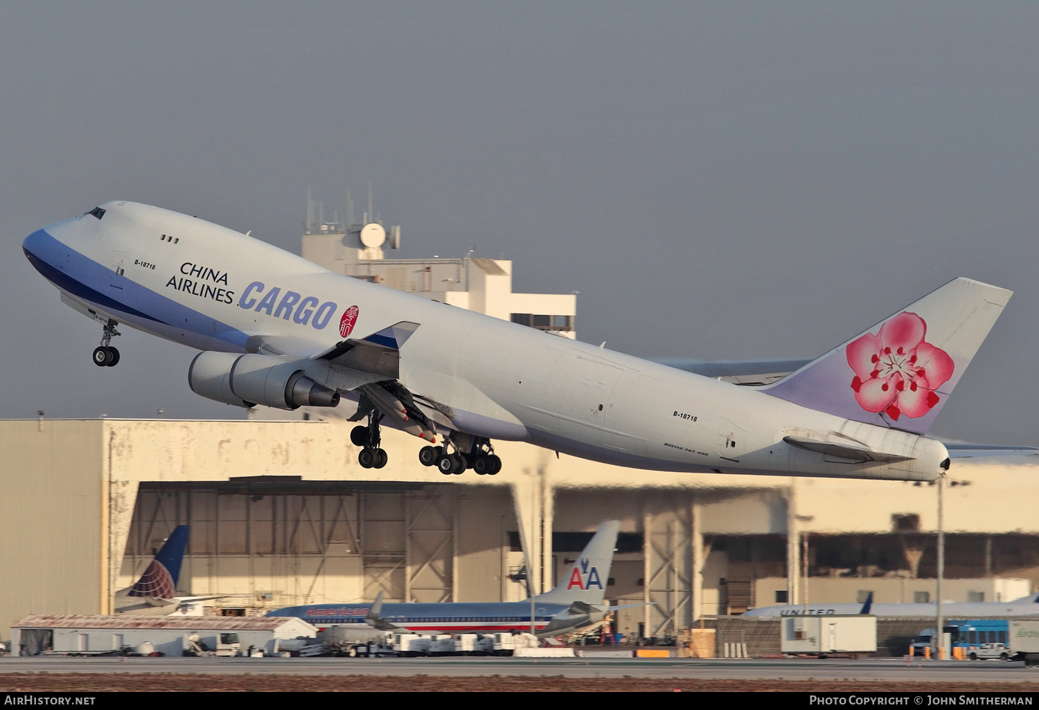 Aircraft Photo of B-18718 | Boeing 747-409F/SCD | China Airlines Cargo | AirHistory.net #245848