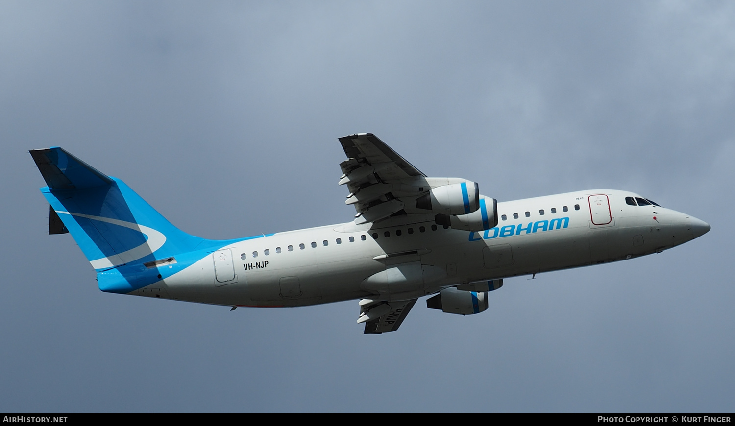 Aircraft Photo of VH-NJP | British Aerospace Avro 146-RJ100 | Cobham Aviation Services | AirHistory.net #245861