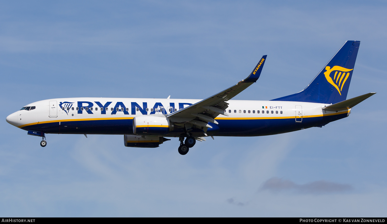 Aircraft Photo of EI-FTT | Boeing 737-800 | Ryanair | AirHistory.net #245862
