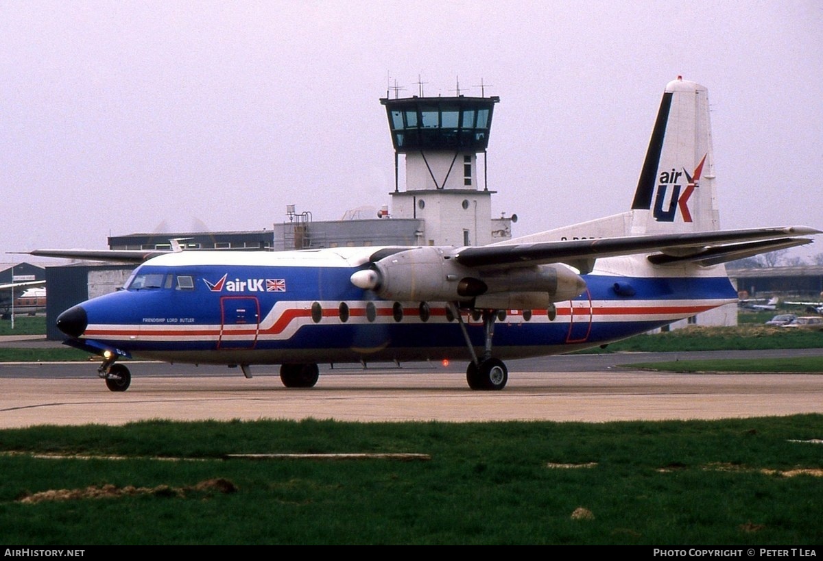 Aircraft Photo of G-BCDO | Fokker F27-200 Friendship | Air UK | AirHistory.net #245863