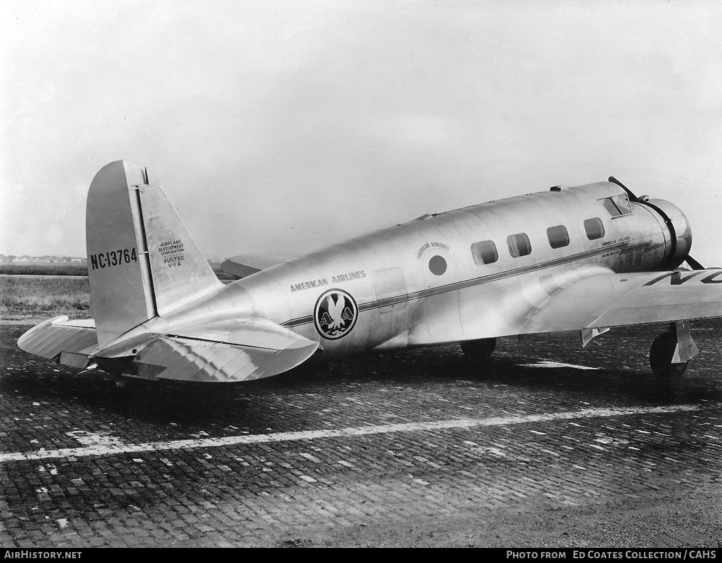 Aircraft Photo of NC13764 | Vultee V-1A | American Airlines | AirHistory.net #245865