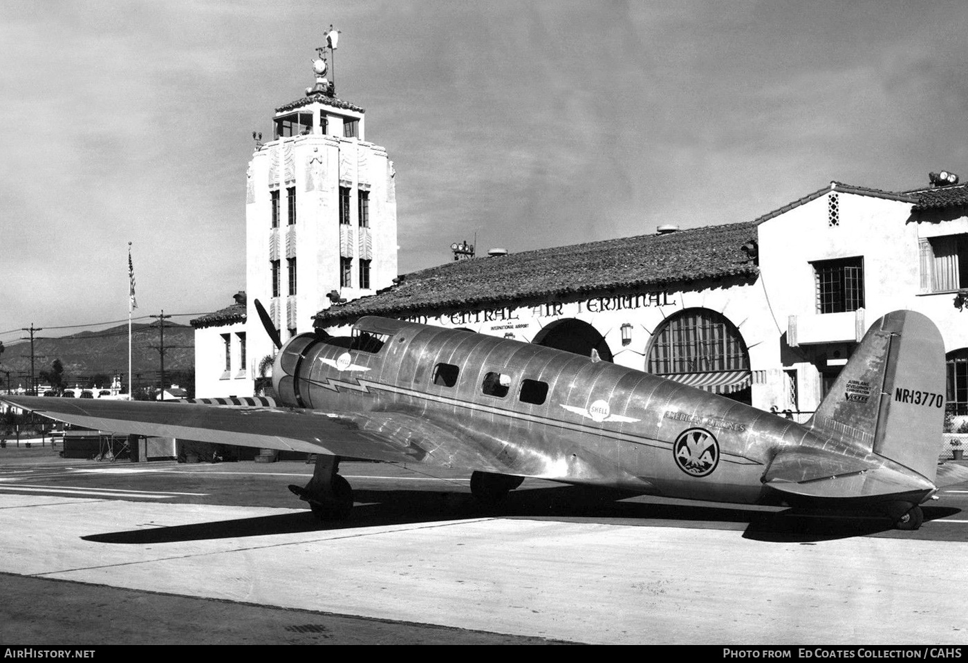 Aircraft Photo of NR13770 | Vultee V-1A | American Airlines | AirHistory.net #245875
