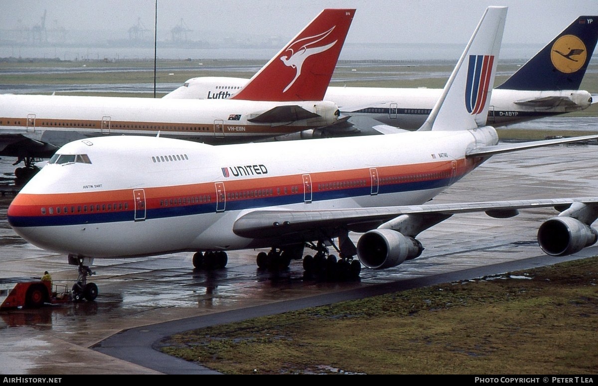 Aircraft Photo of N4714U | Boeing 747-122 | United Airlines | AirHistory.net #245878