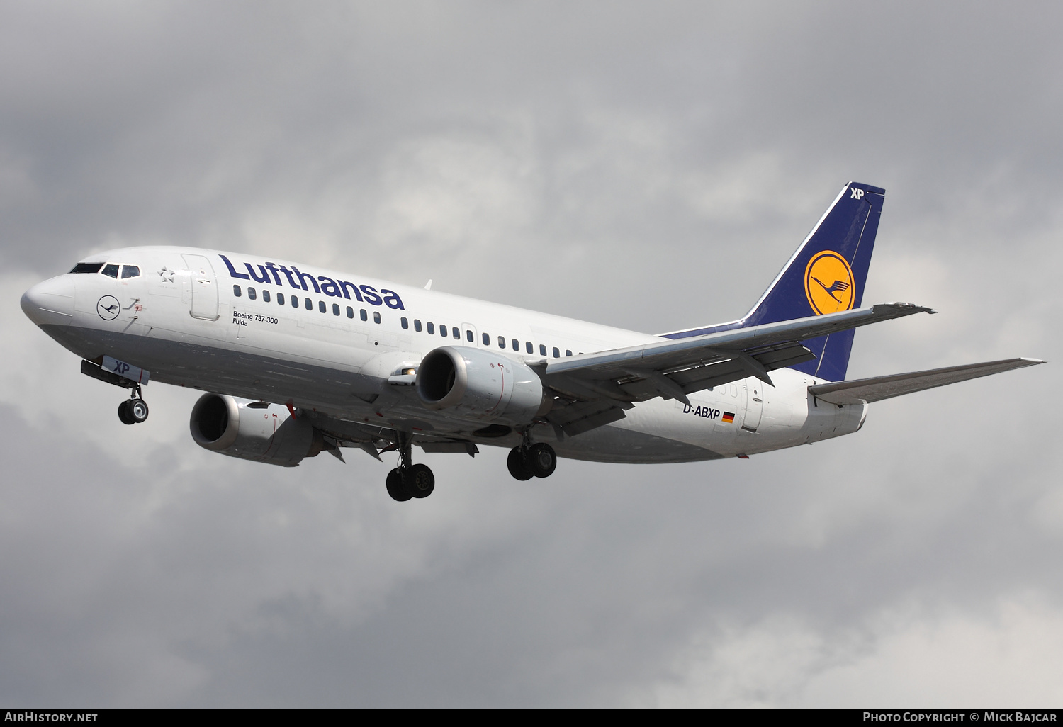Aircraft Photo of D-ABXP | Boeing 737-330 | Lufthansa | AirHistory.net #245893