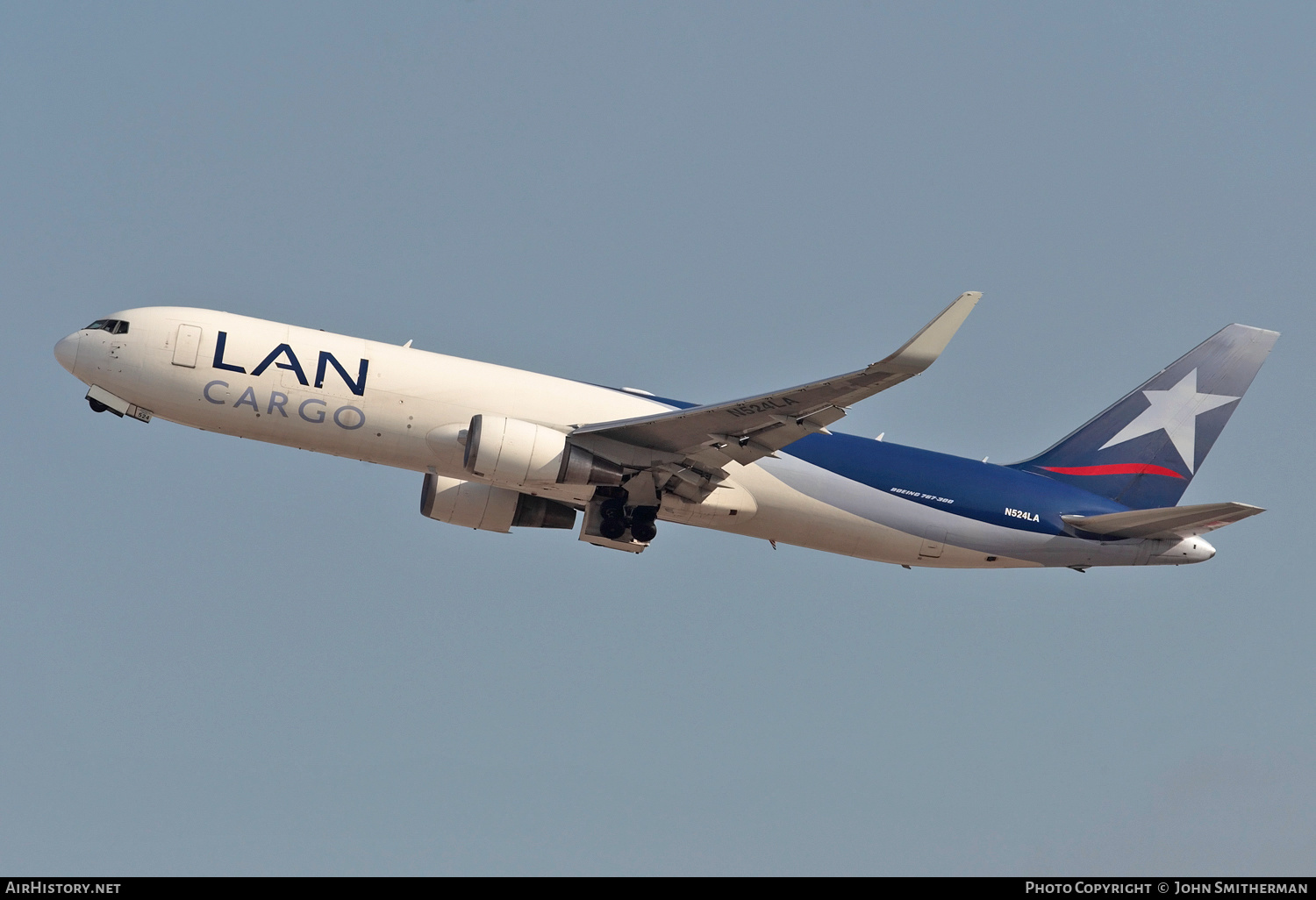 Aircraft Photo of N524LA | Boeing 767-346F/ER | LAN Cargo | AirHistory.net #245894