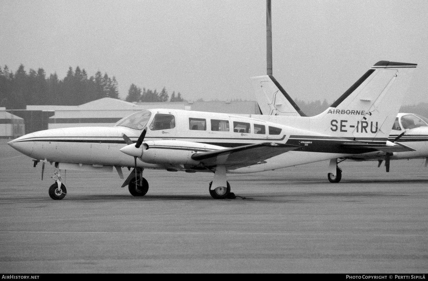 Aircraft Photo of SE-IRU | Cessna 402C Utililiner | Airborne of Sweden | AirHistory.net #245904