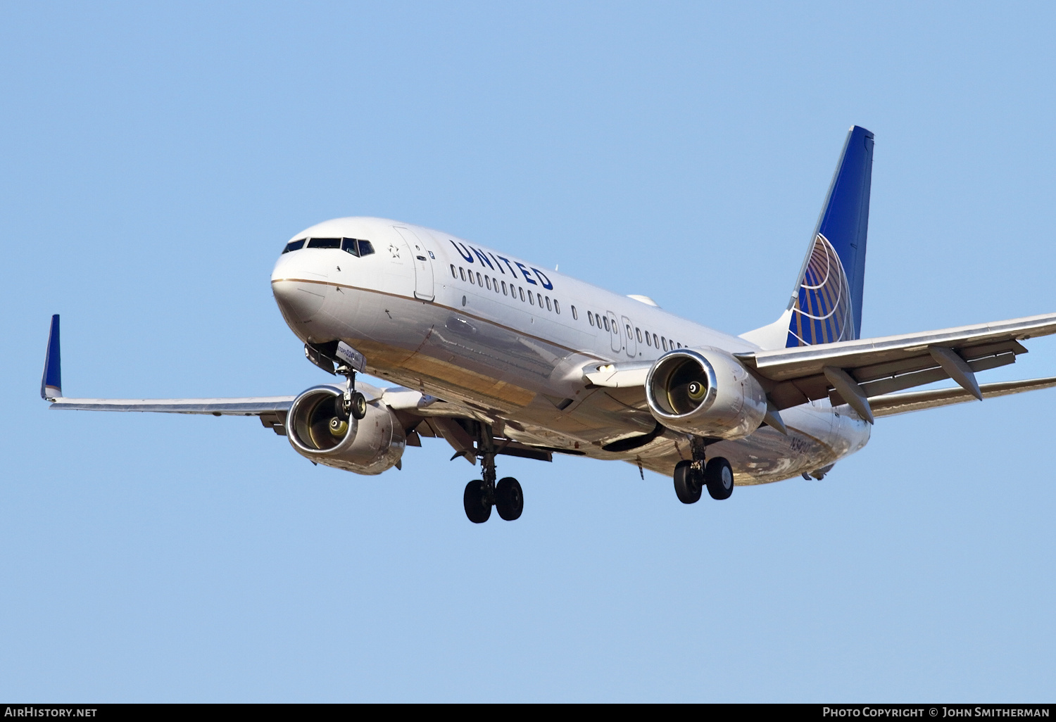 Aircraft Photo of N54241 | Boeing 737-824 | United Airlines | AirHistory.net #245907