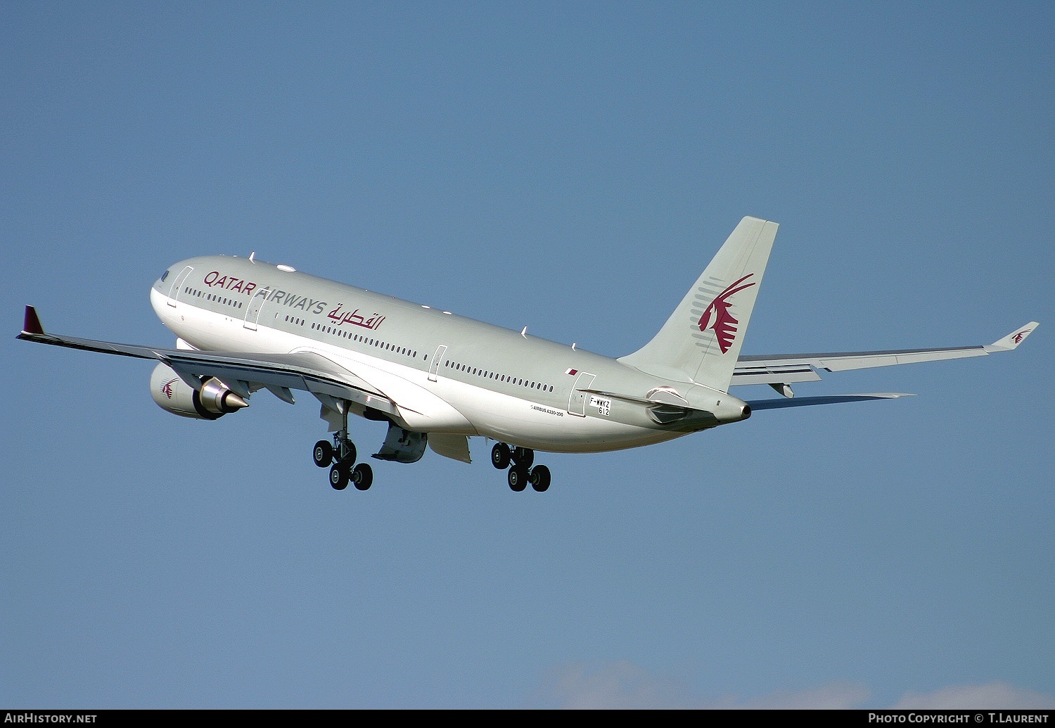 Aircraft Photo of F-WWKZ | Airbus A330-203 | Qatar Airways | AirHistory.net #245912