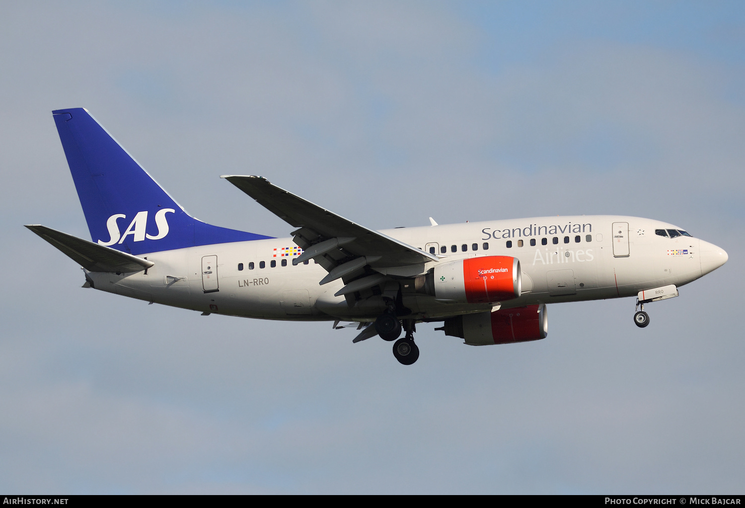 Aircraft Photo of LN-RRO | Boeing 737-683 | Scandinavian Airlines - SAS | AirHistory.net #245917