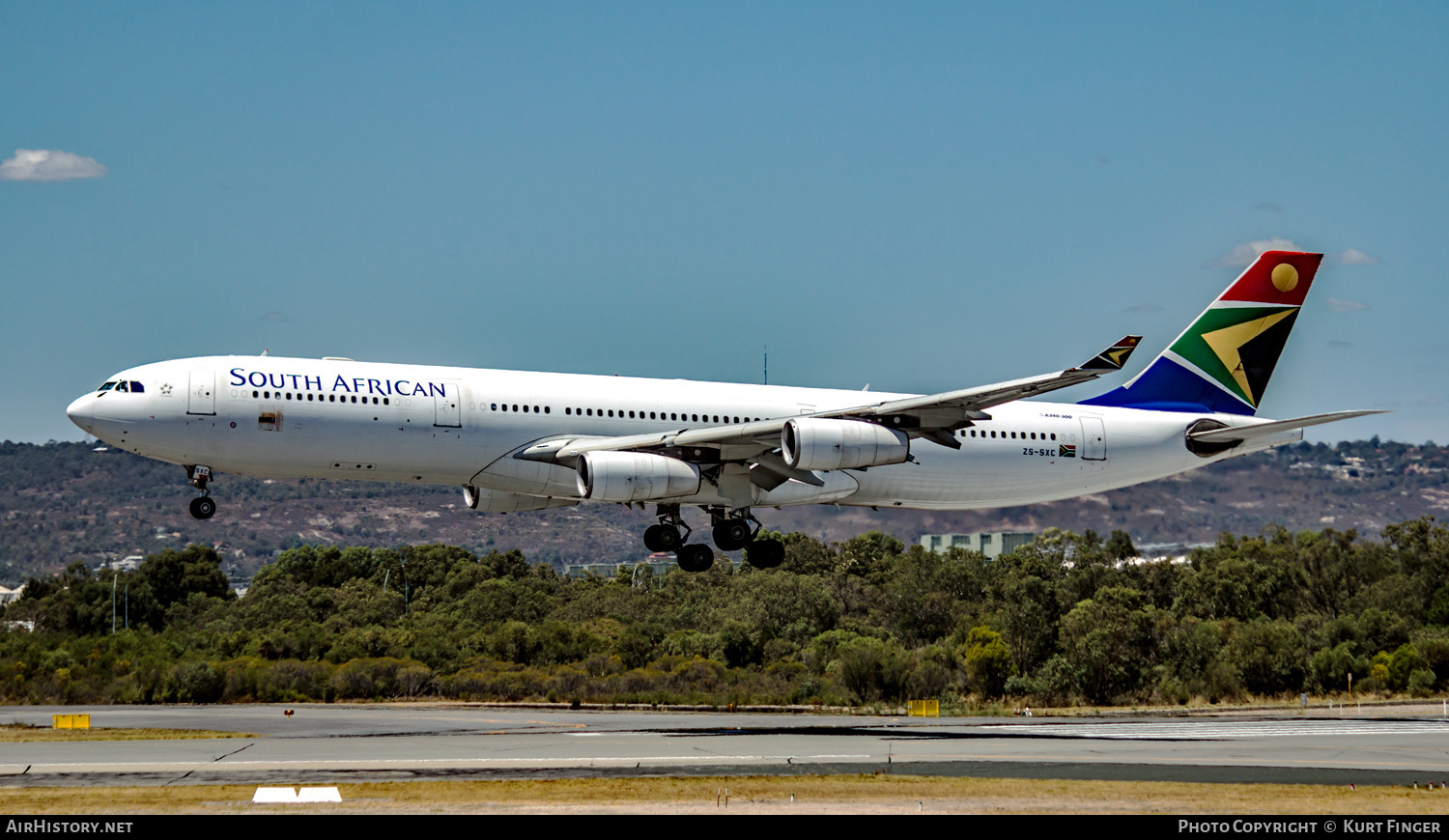 Aircraft Photo of ZS-SXC | Airbus A340-313 | South African Airways | AirHistory.net #245922