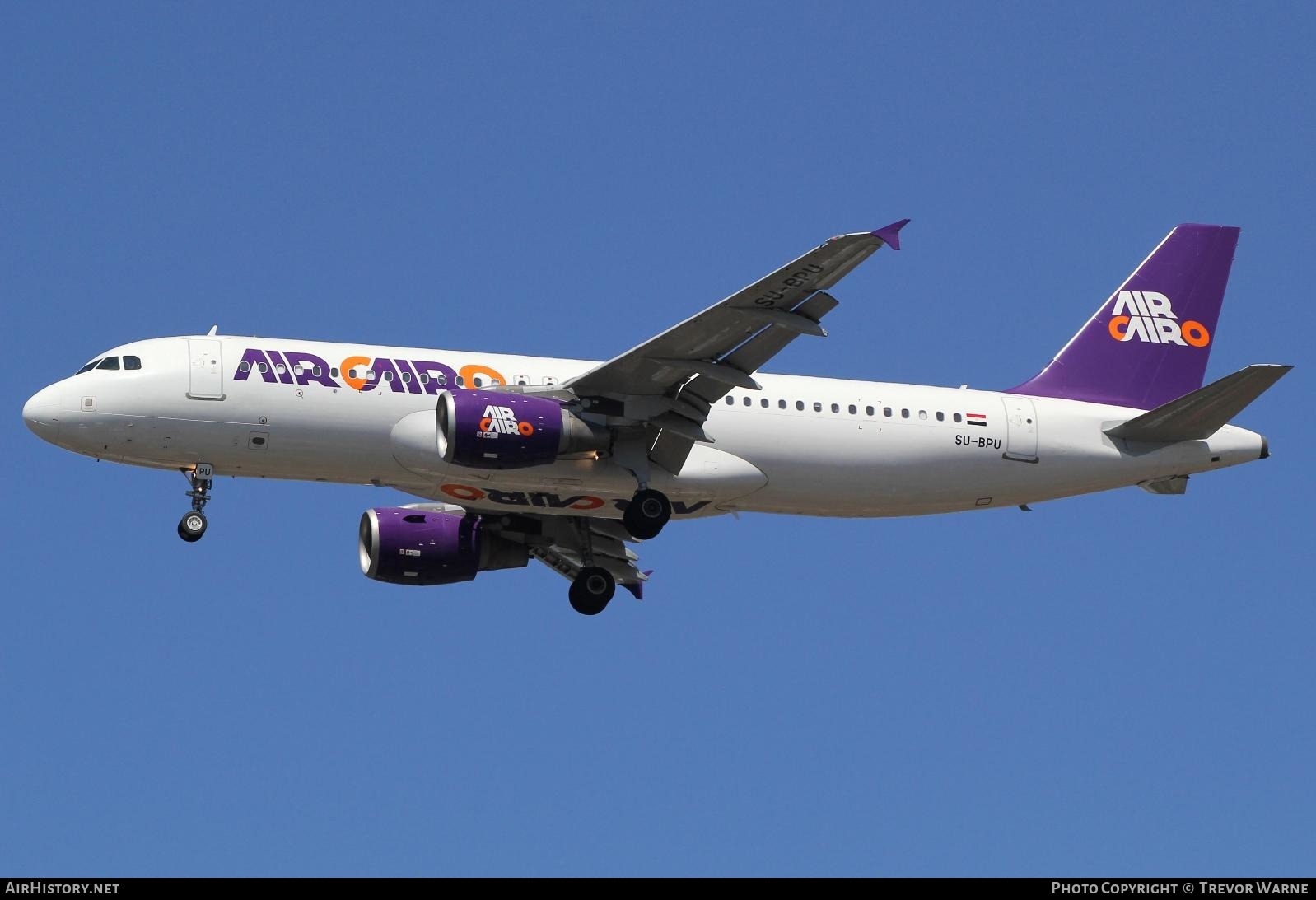 Aircraft Photo of SU-BPU | Airbus A320-214 | Air Cairo | AirHistory.net #245930