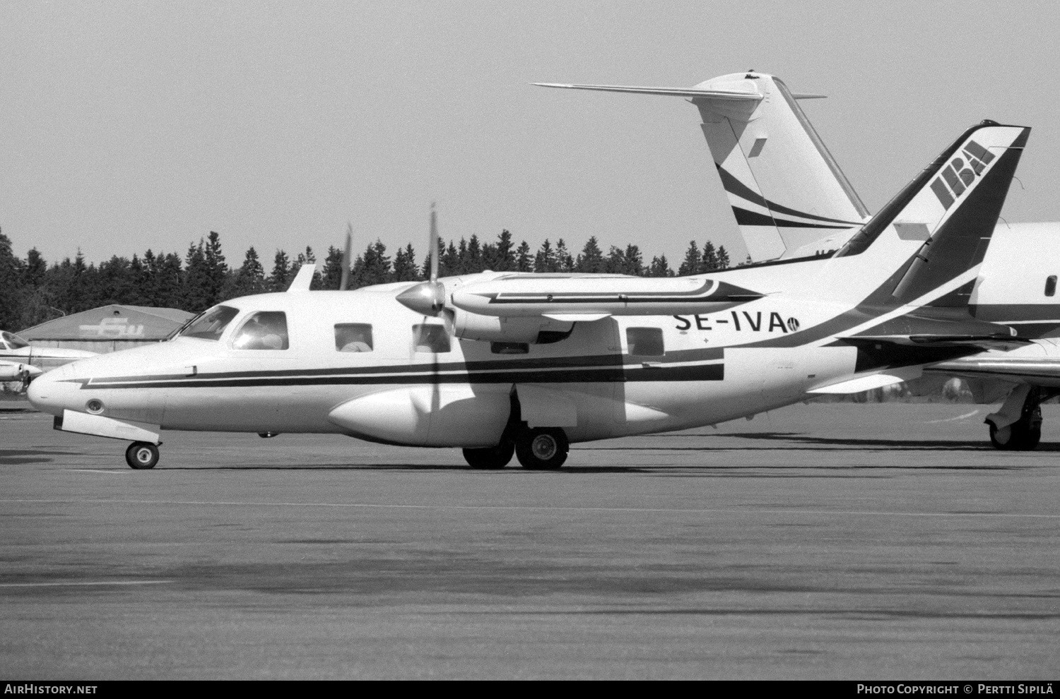 Aircraft Photo of SE-IVA | Mitsubishi MU-2L (MU-2B-36) | IBA - International Business Air | AirHistory.net #245931
