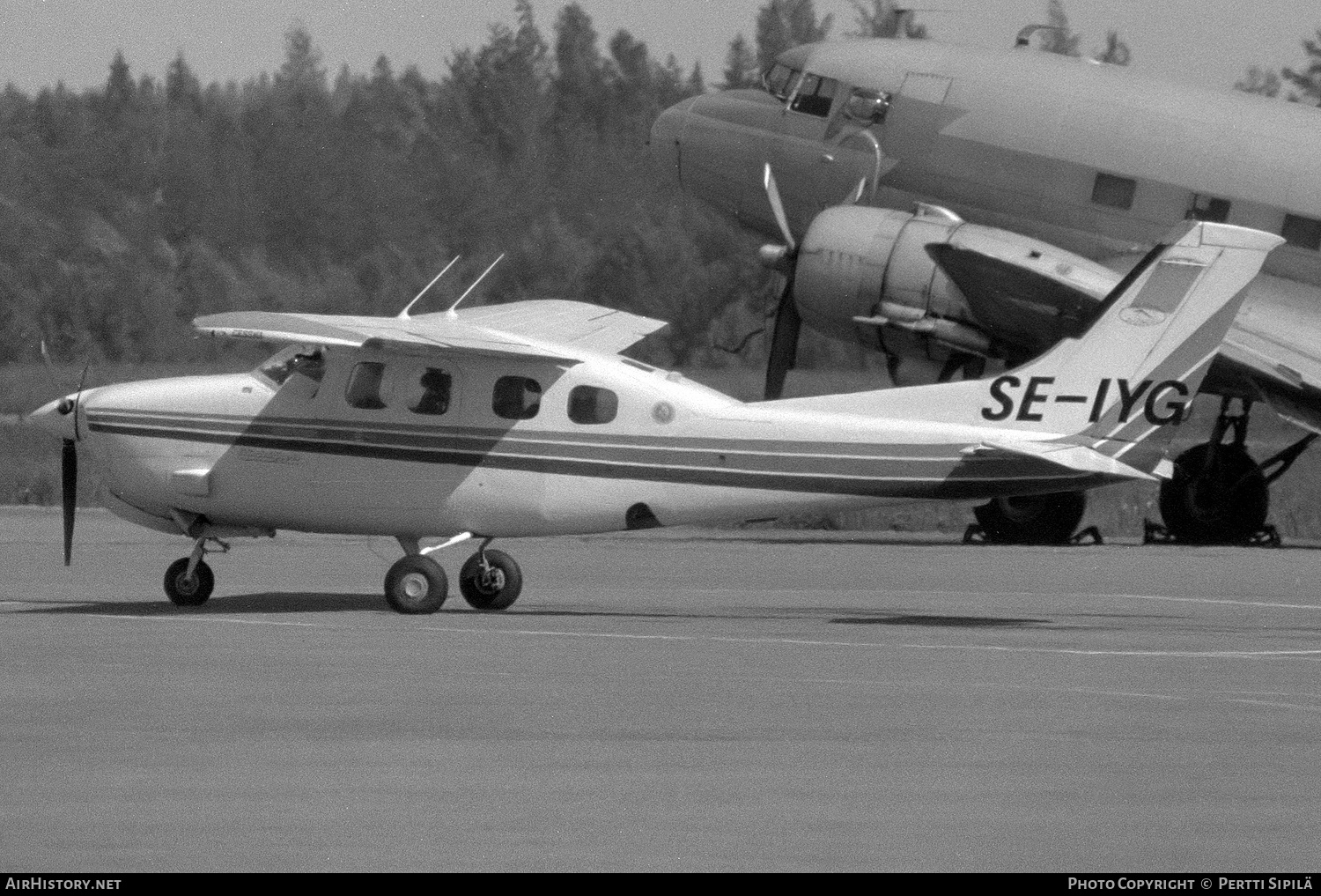 Aircraft Photo of SE-IYG | Cessna P210N Pressurized Centurion II | AirHistory.net #245994
