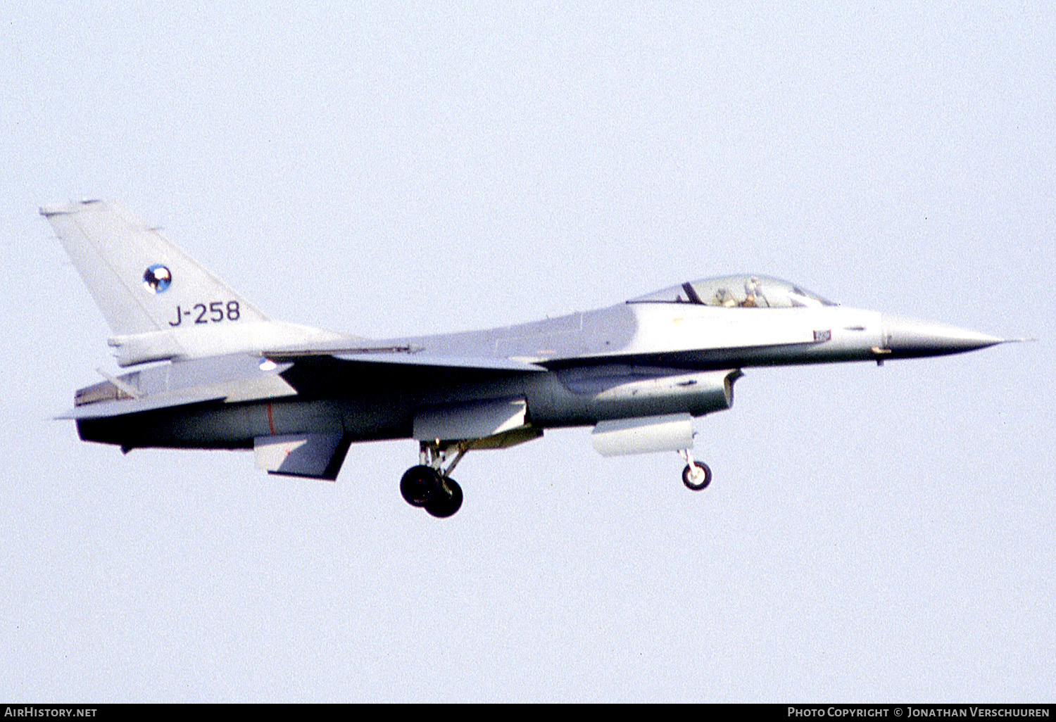 Aircraft Photo of J-258 | General Dynamics F-16A Fighting Falcon | Netherlands - Air Force | AirHistory.net #245996