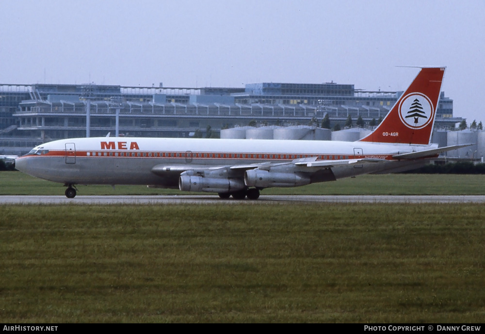 Aircraft Photo of OD-AGR | Boeing 720-047B | MEA - Middle East Airlines | AirHistory.net #245997