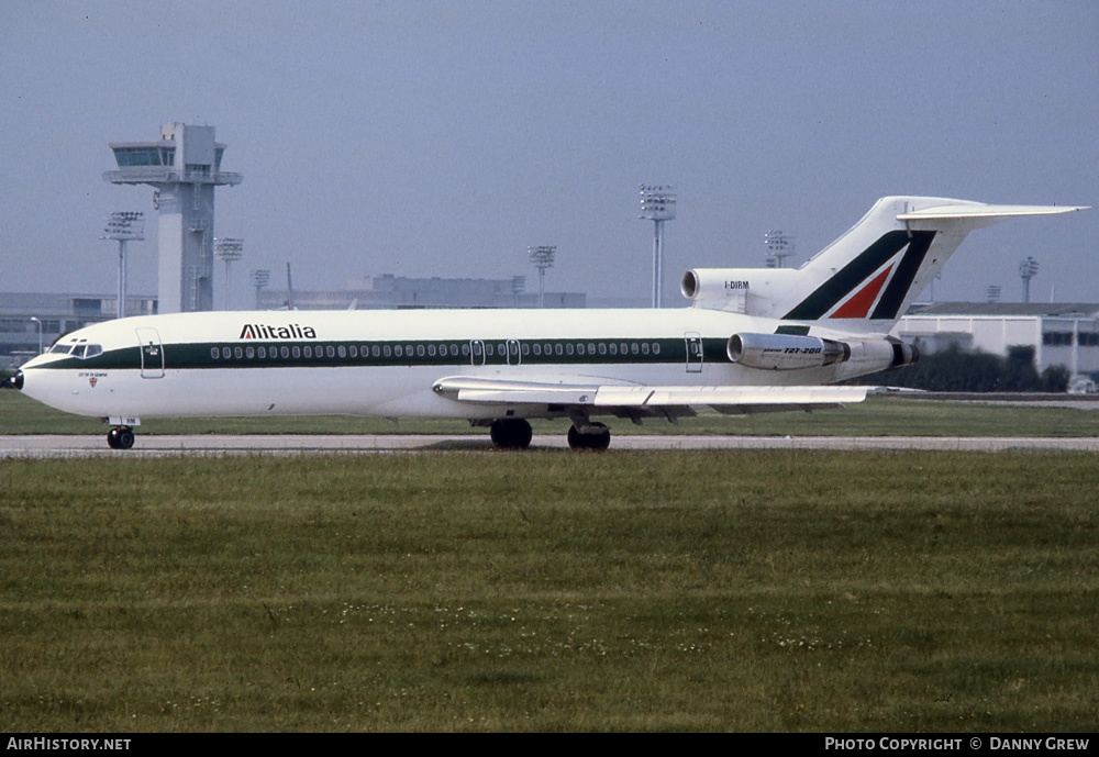 Aircraft Photo of I-DIRM | Boeing 727-243/Adv | Alitalia | AirHistory.net #246010