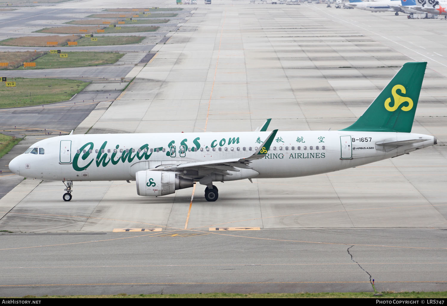Aircraft Photo of B-1657 | Airbus A320-214 | Spring Airlines | AirHistory.net #246011