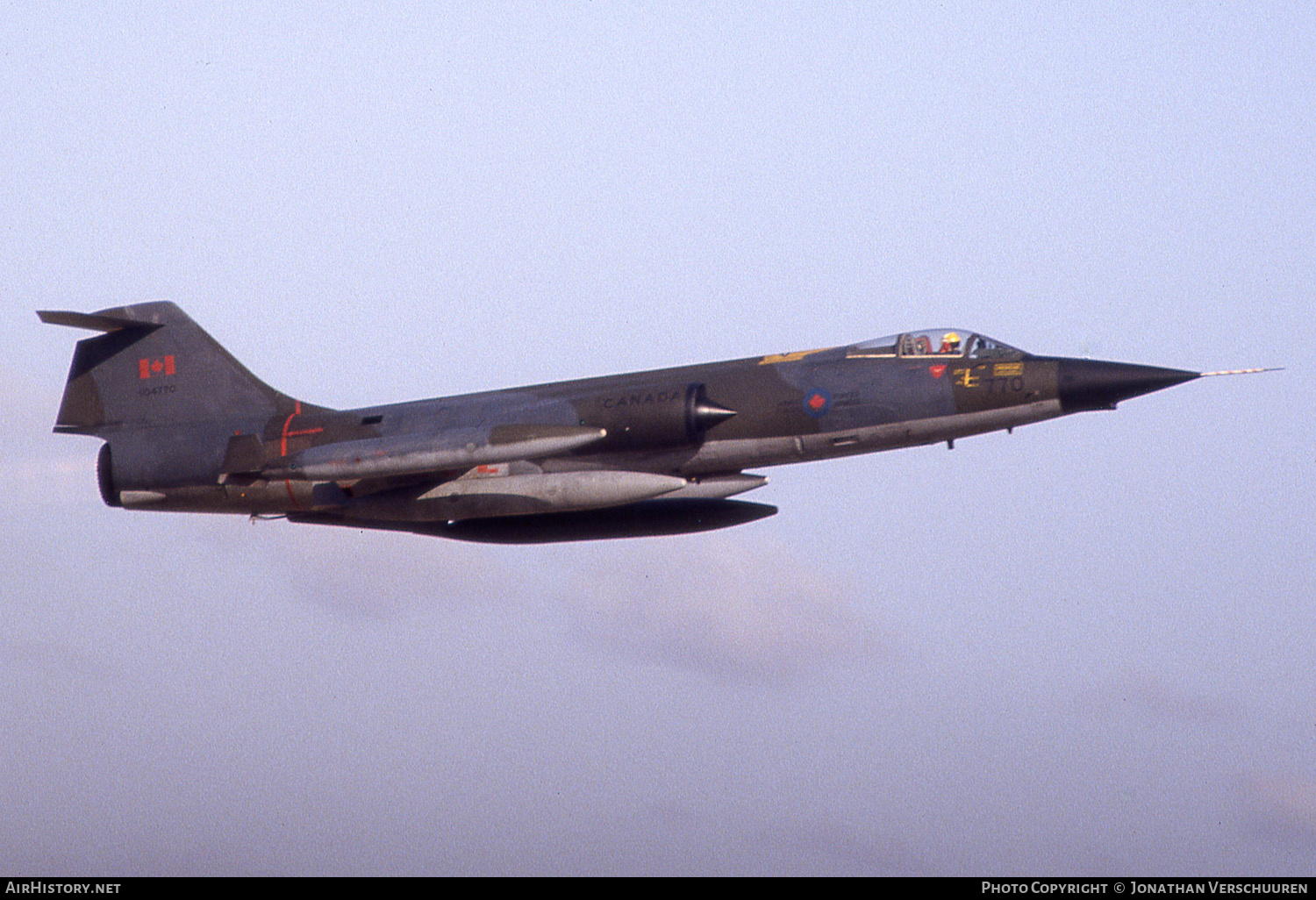 Aircraft Photo of 104770 | Lockheed CF-104 Starfighter | Canada - Air Force | AirHistory.net #246016