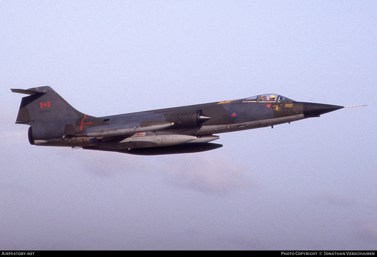 Aircraft Photo of 104770 | Canadair CF-104 Starfighter | Canada - Air Force | AirHistory.net #246016