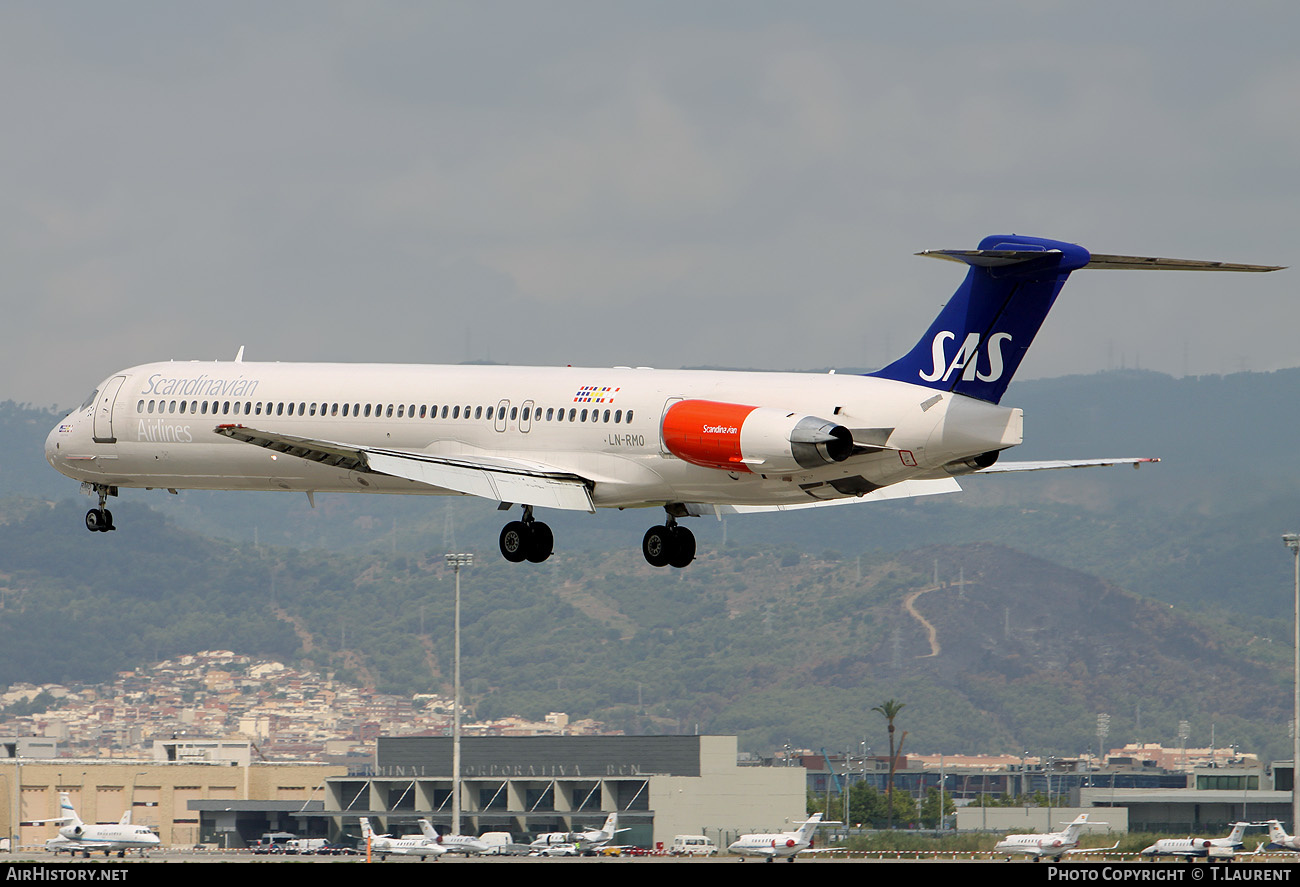 Aircraft Photo of LN-RMO | McDonnell Douglas MD-81 (DC-9-81) | Scandinavian Airlines - SAS | AirHistory.net #246021