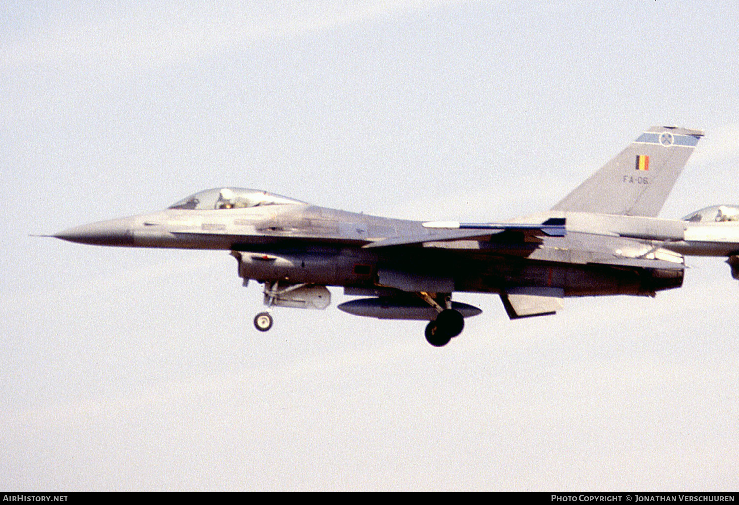 Aircraft Photo of FA06 | General Dynamics F-16A Fighting Falcon | Belgium - Air Force | AirHistory.net #246028
