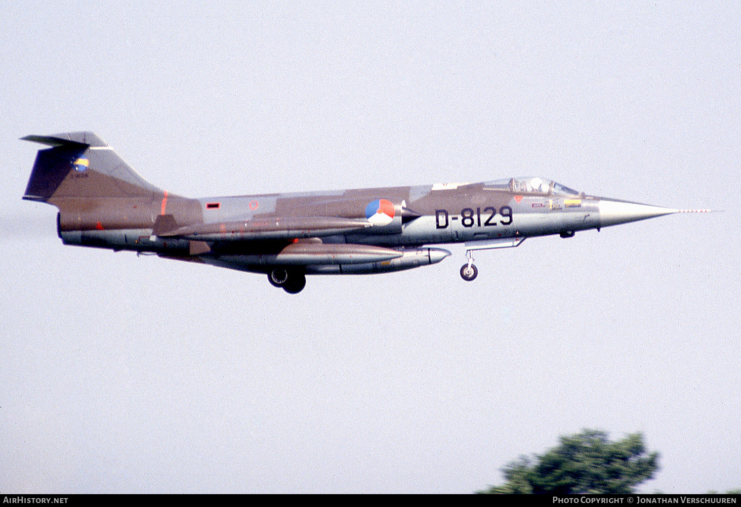 Aircraft Photo of D-8129 | Lockheed RF-104G Starfighter | Netherlands - Air Force | AirHistory.net #246032
