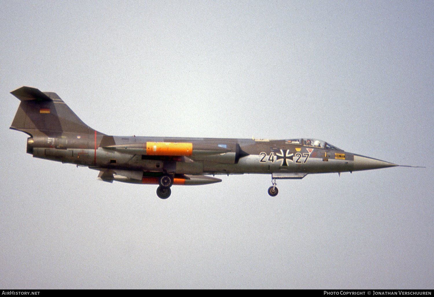 Aircraft Photo of 2427 | Lockheed F-104G Starfighter | Germany - Air Force | AirHistory.net #246037