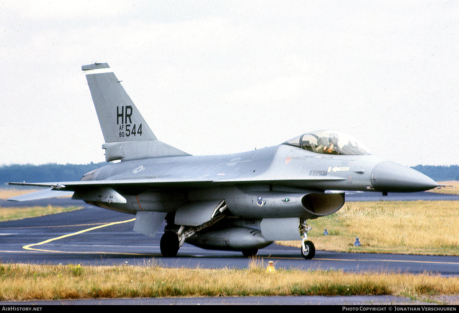 Aircraft Photo of 80-0544 / AF80-544 | General Dynamics F-16A Fighting Falcon | USA - Air Force | AirHistory.net #246044