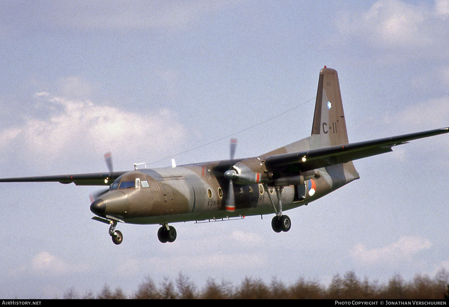 Aircraft Photo of C-11 | Fokker F27-300M Troopship | Netherlands - Air Force | AirHistory.net #246051