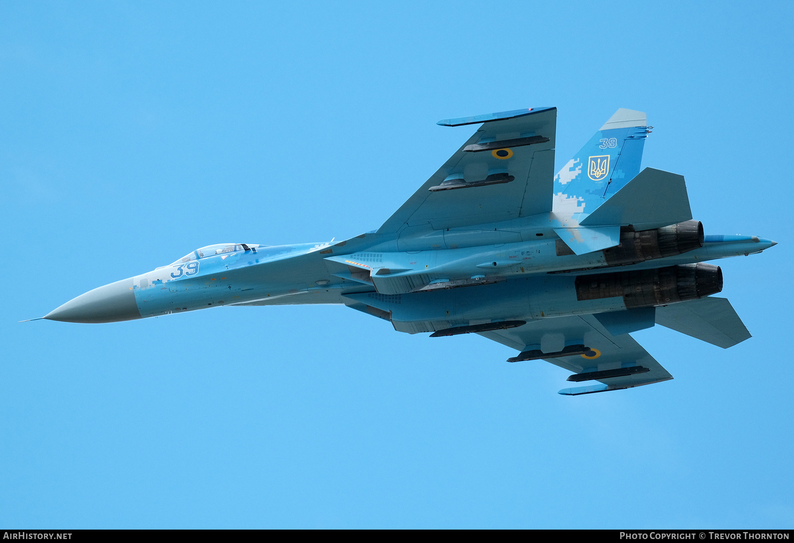 Aircraft Photo of 39 blue | Sukhoi Su-27P1M | Ukraine - Air Force | AirHistory.net #246062