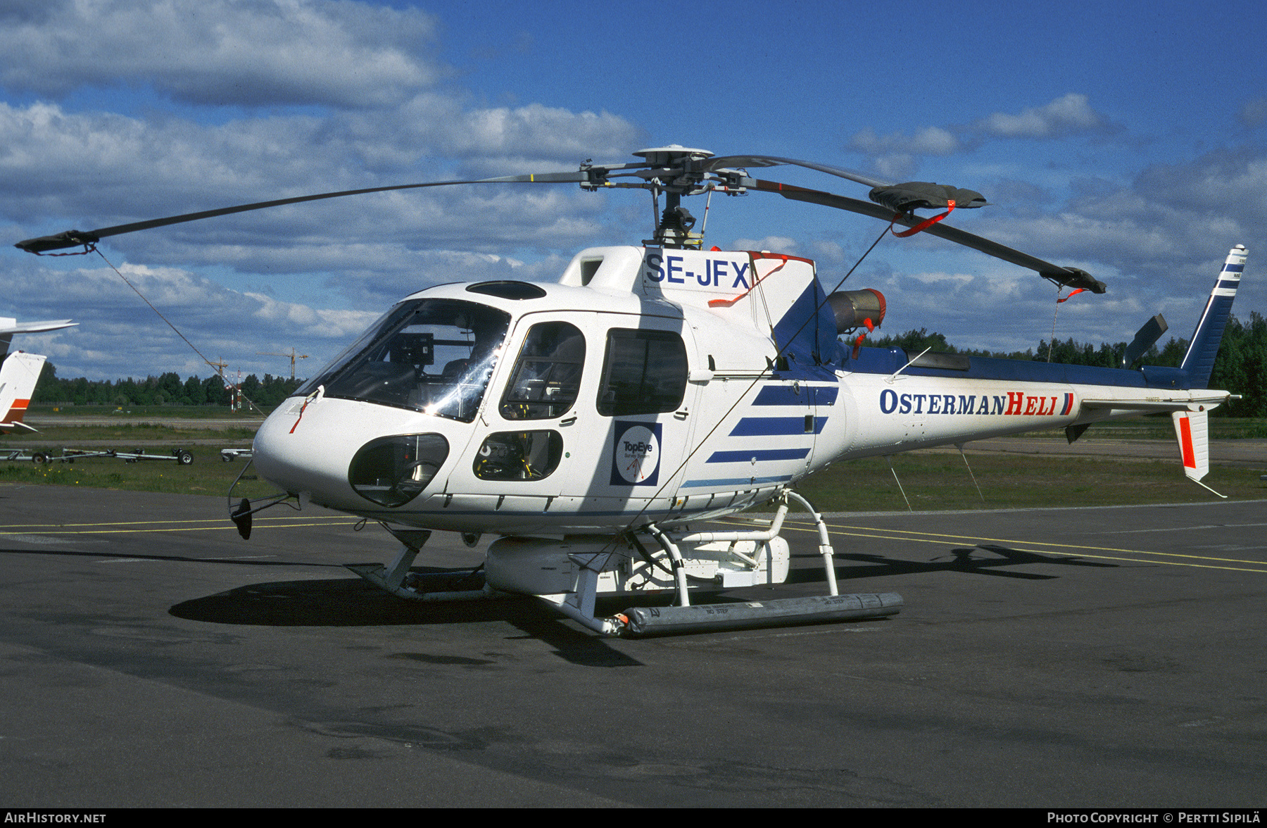 Aircraft Photo of SE-JFX | Aerospatiale AS-350B-3 Ecureuil | Osterman Helicopter | AirHistory.net #246081