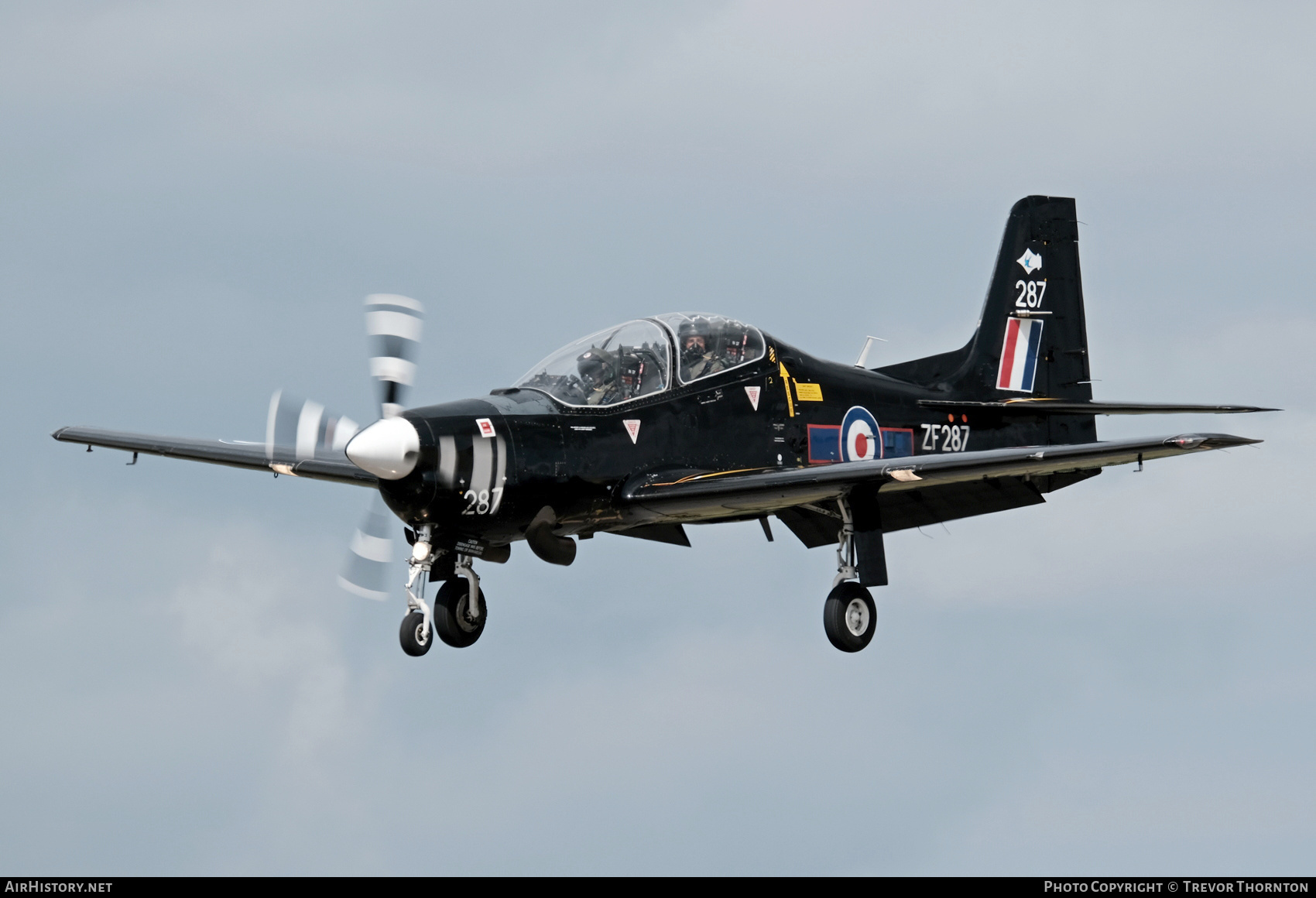 Aircraft Photo of ZF287 | Short S-312 Tucano T1 | UK - Air Force | AirHistory.net #246082