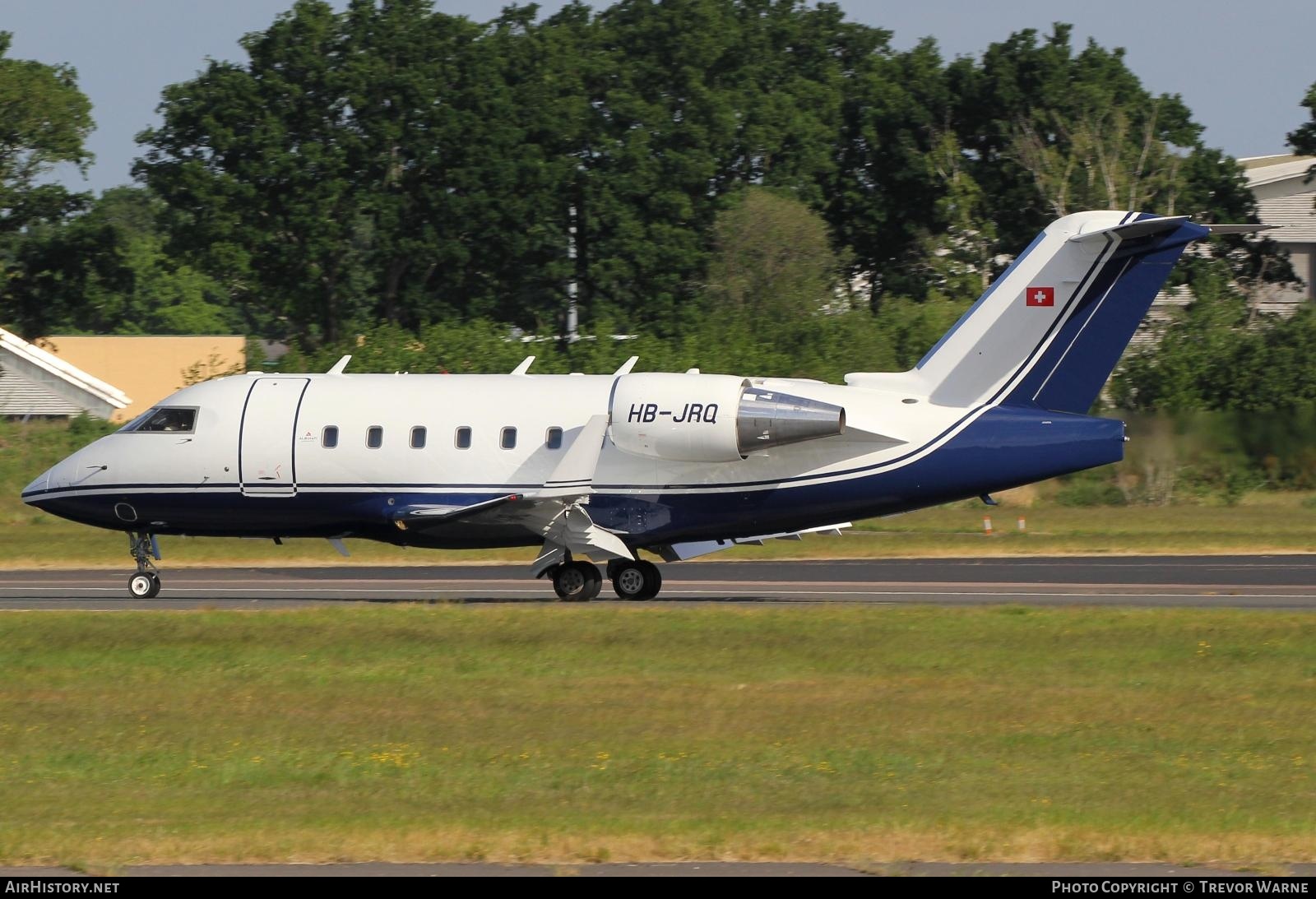 Aircraft Photo of HB-JRQ | Bombardier Challenger 604 (CL-600-2B16) | AirHistory.net #246092