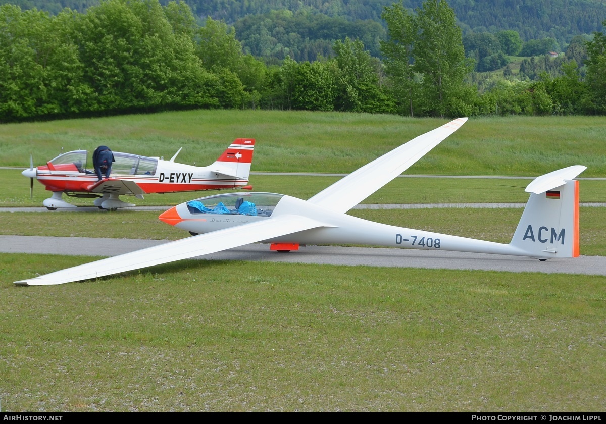 Aircraft Photo of D-7408 | Schempp-Hirth Duo Discus | AirHistory.net #246101