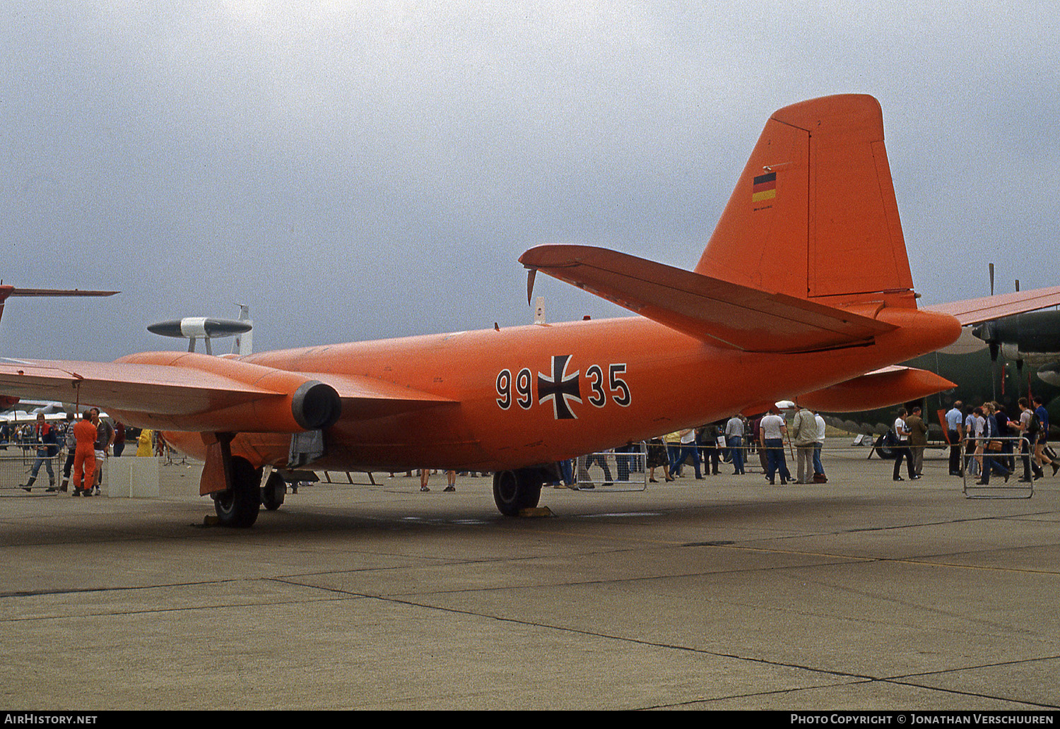 Aircraft Photo of 9935 | English Electric Canberra B2 | Germany - Air Force | AirHistory.net #246110