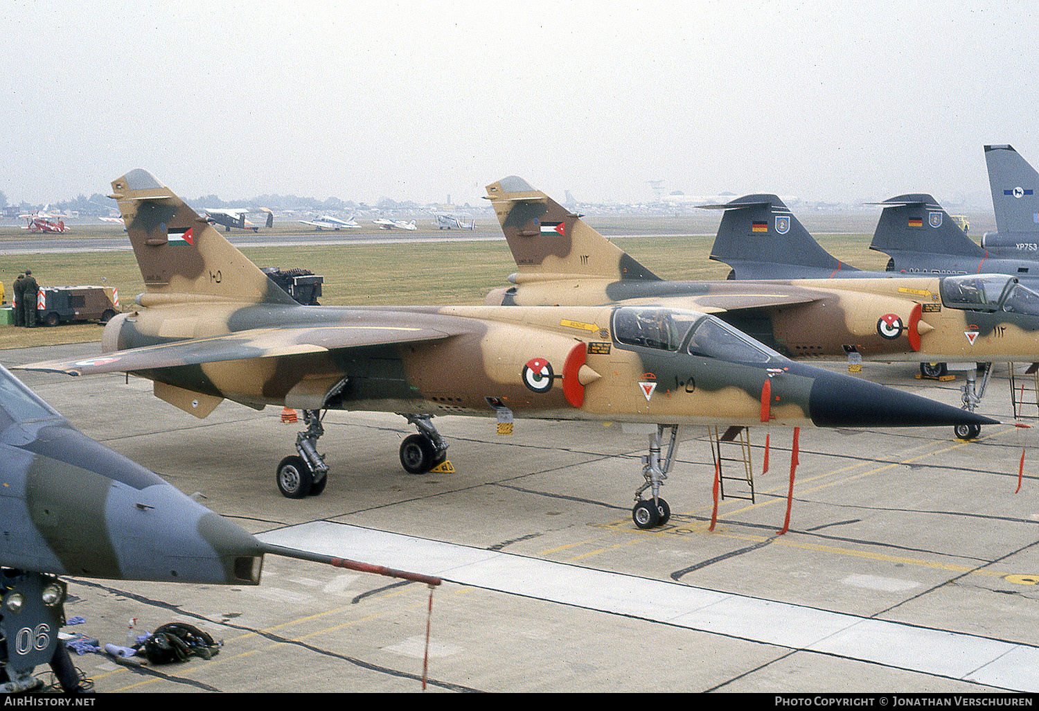 Aircraft Photo of 105 | Dassault Mirage F1EJ | Jordan - Air Force | AirHistory.net #246112