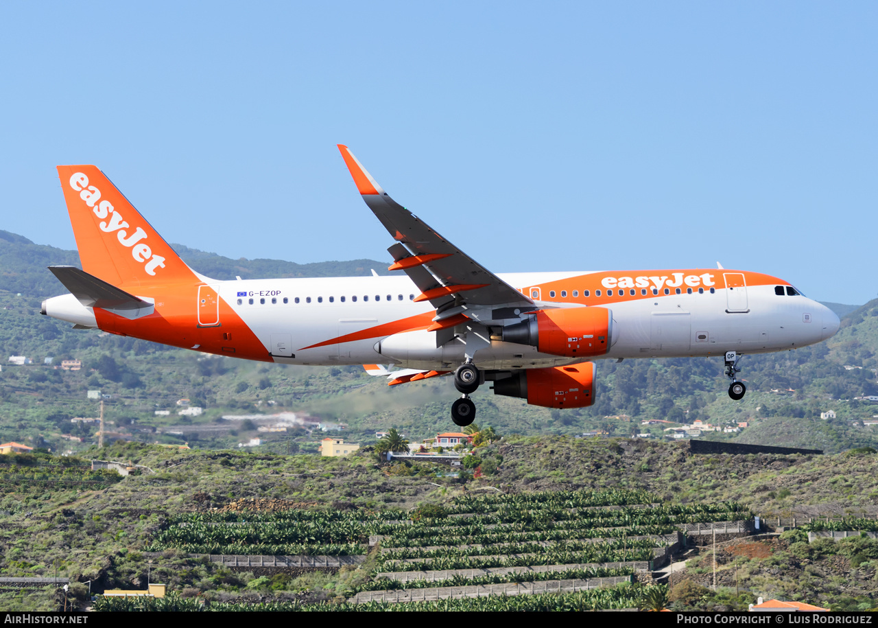 Aircraft Photo of G-EZOP | Airbus A320-214 | EasyJet | AirHistory.net #246121
