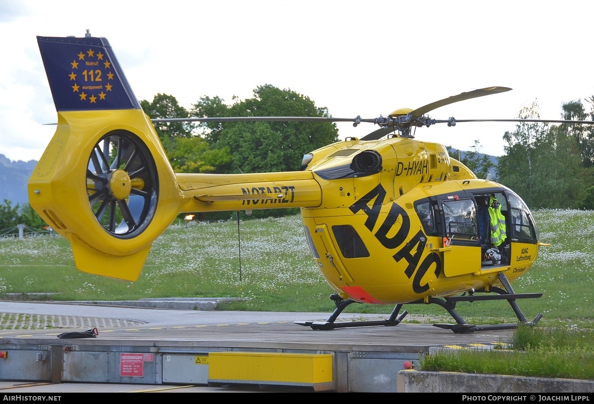 Aircraft Photo of D-HYAH | Airbus Helicopters EC-145 (BK-117 D-2) | ADAC Luftrettung | AirHistory.net #246133