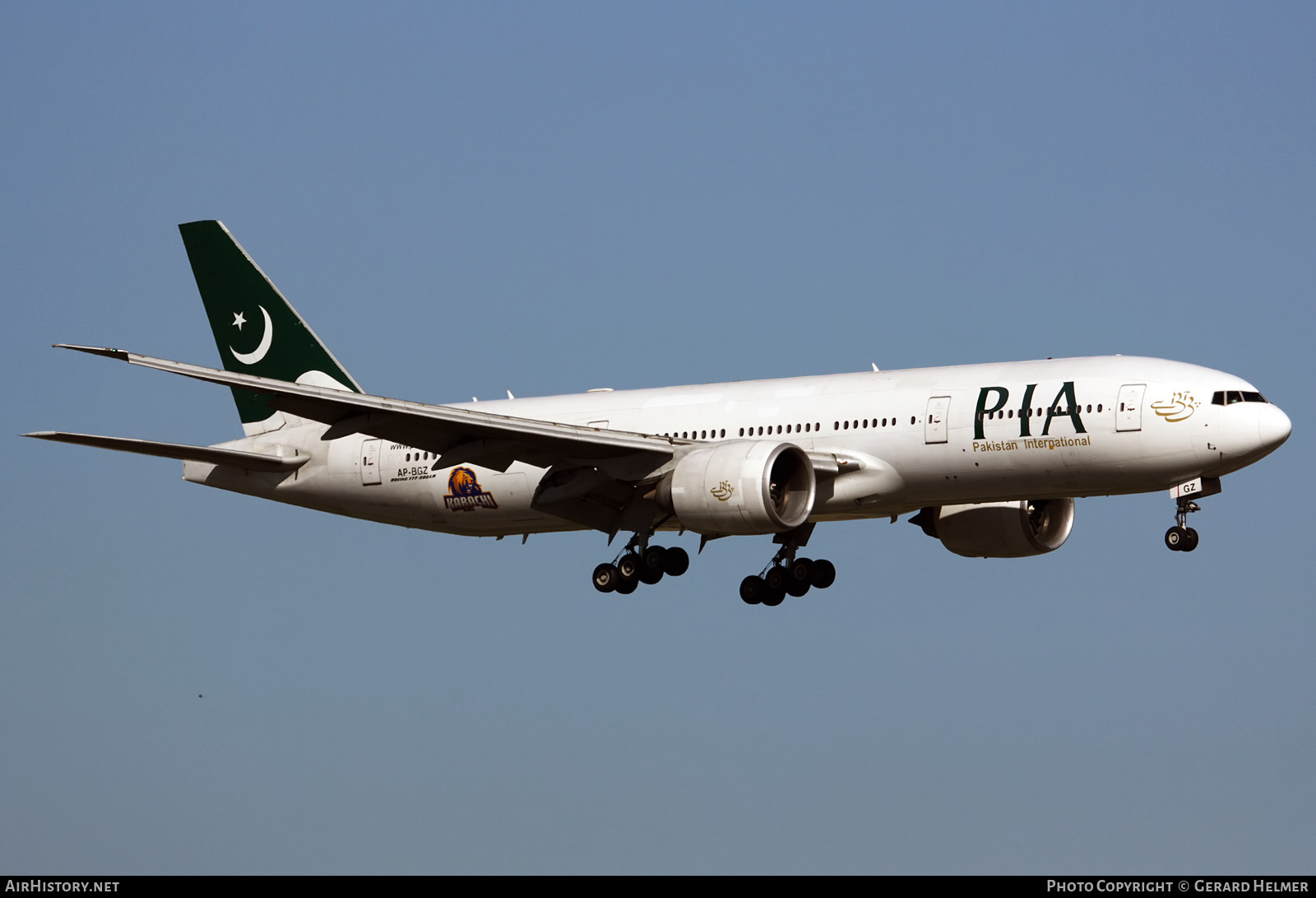 Aircraft Photo of AP-BGZ | Boeing 777-240/LR | Pakistan International Airlines - PIA | AirHistory.net #246138