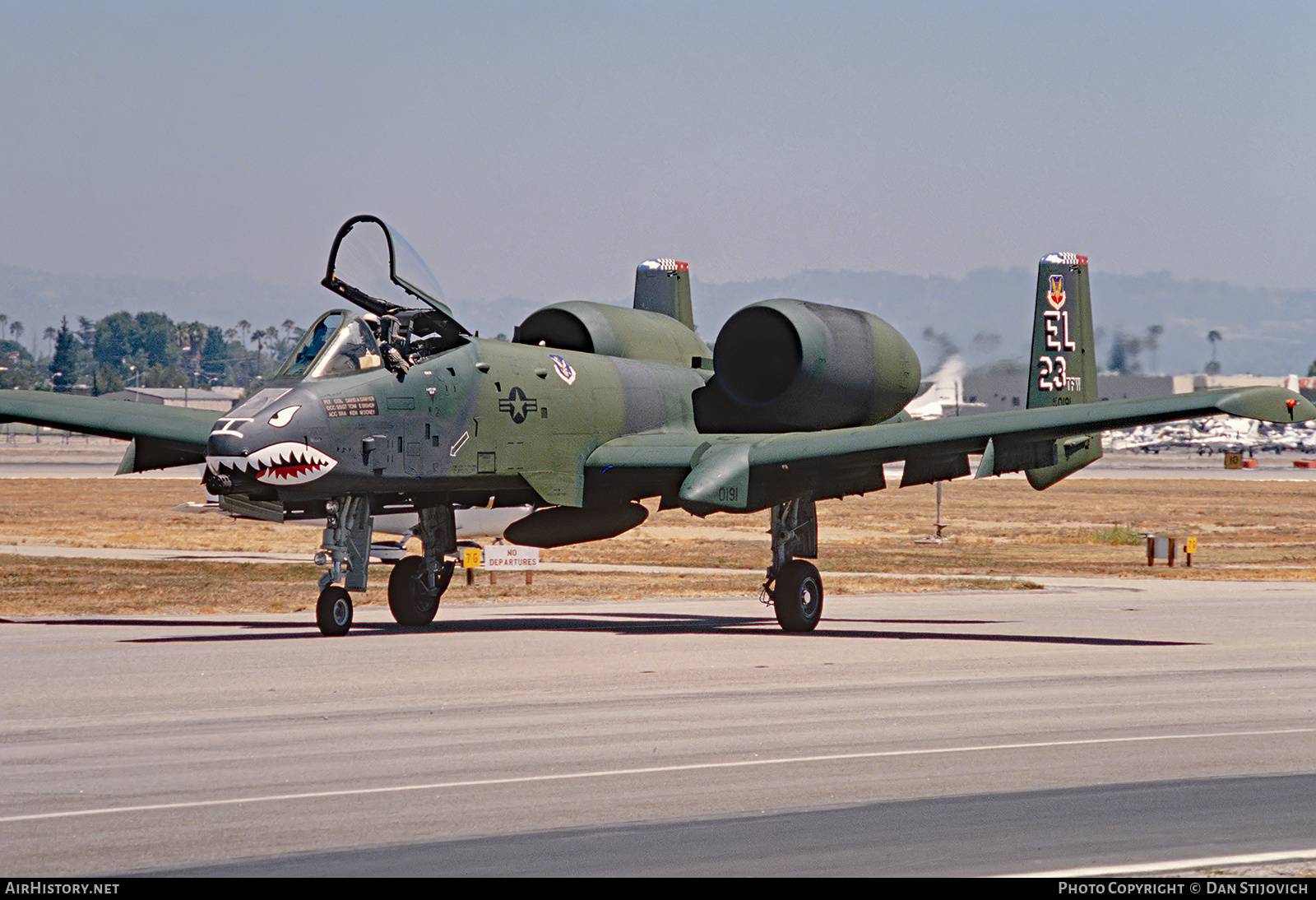 Aircraft Photo of 80-0191 / AF800191 | Fairchild A-10A Thunderbolt II | USA - Air Force | AirHistory.net #246153