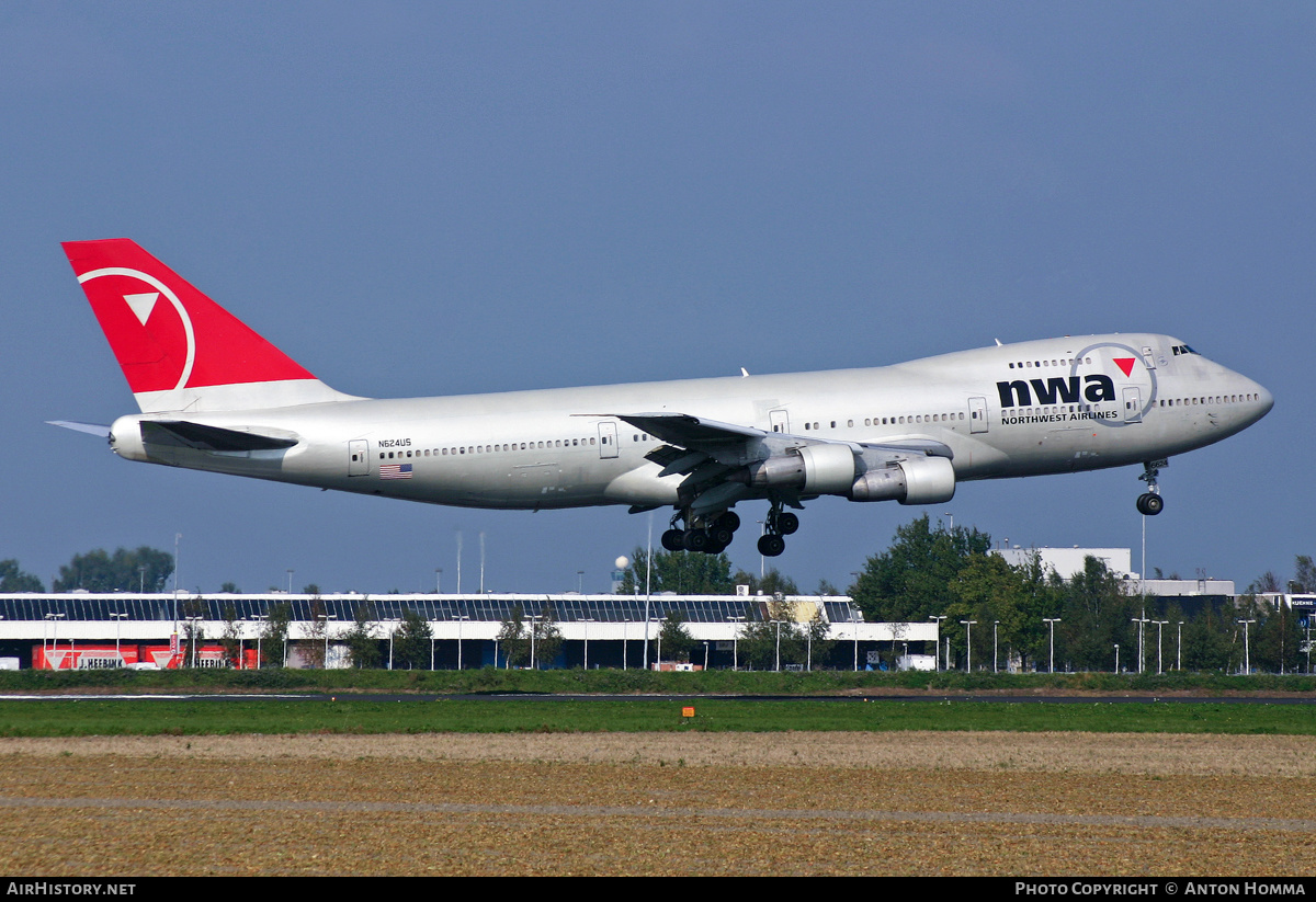 Aircraft Photo of N624US | Boeing 747-251B | Northwest Airlines | AirHistory.net #246162