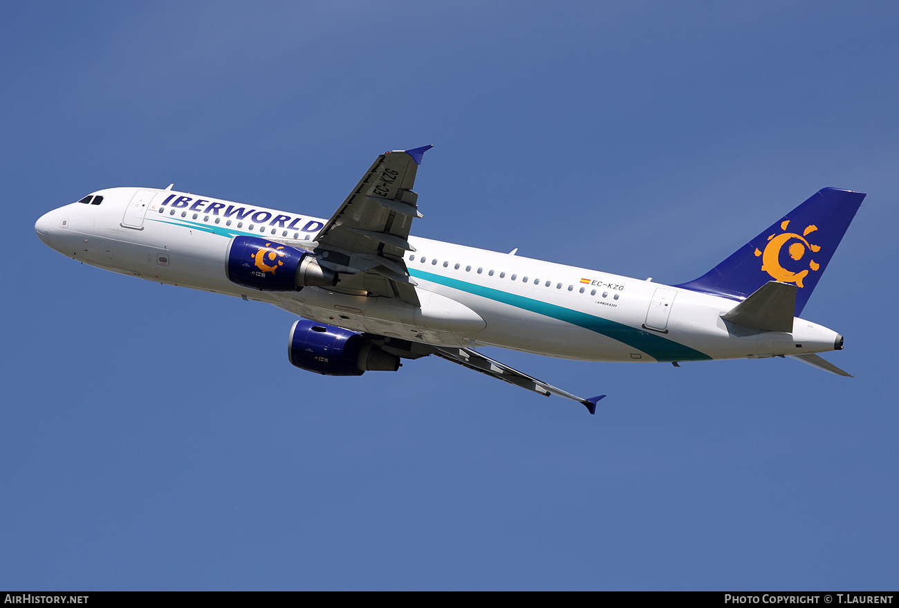 Aircraft Photo of EC-KZG | Airbus A320-214 | Iberworld Airlines | AirHistory.net #246166