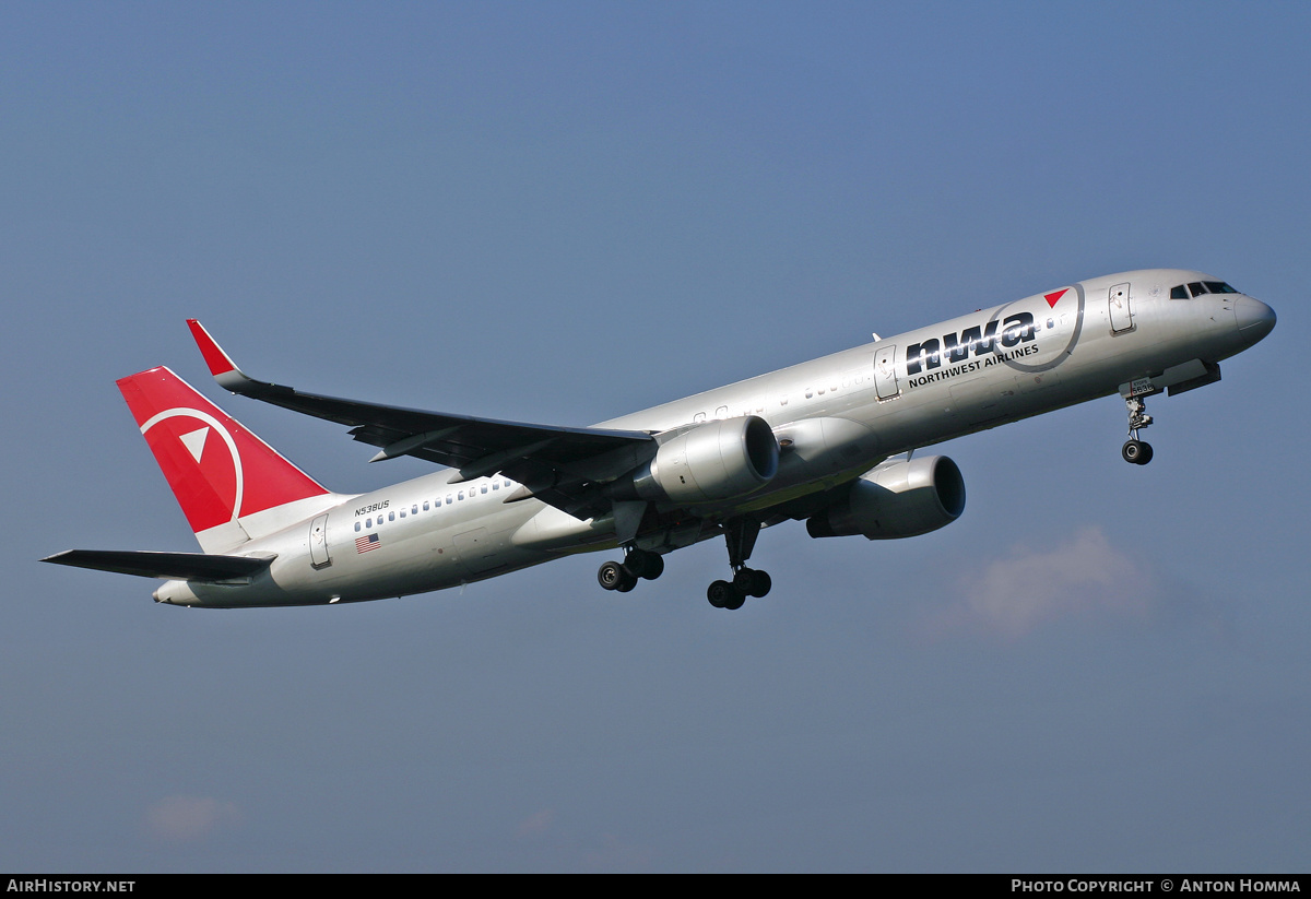 Aircraft Photo of N538US | Boeing 757-251 | Northwest Airlines | AirHistory.net #246169