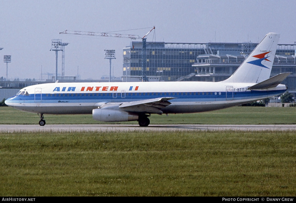 Aircraft Photo of F-BTTJ | Dassault Mercure 100 | Air Inter | AirHistory.net #246182