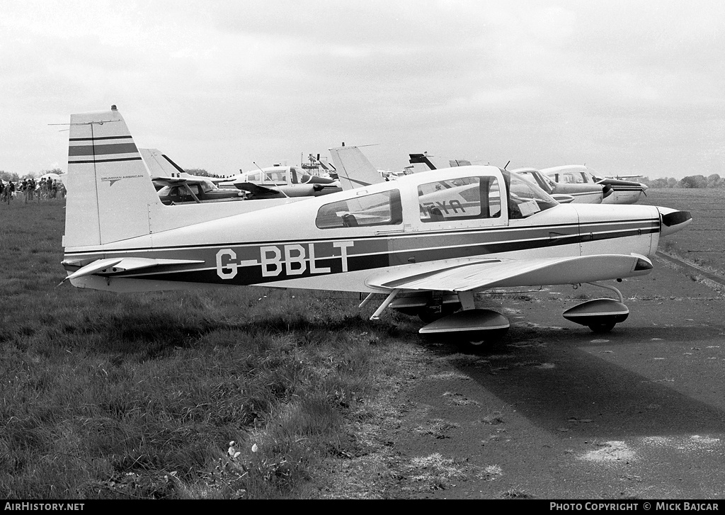 Aircraft Photo of G-BBLT | Grumman American AA-5 Traveler | AirHistory.net #246193