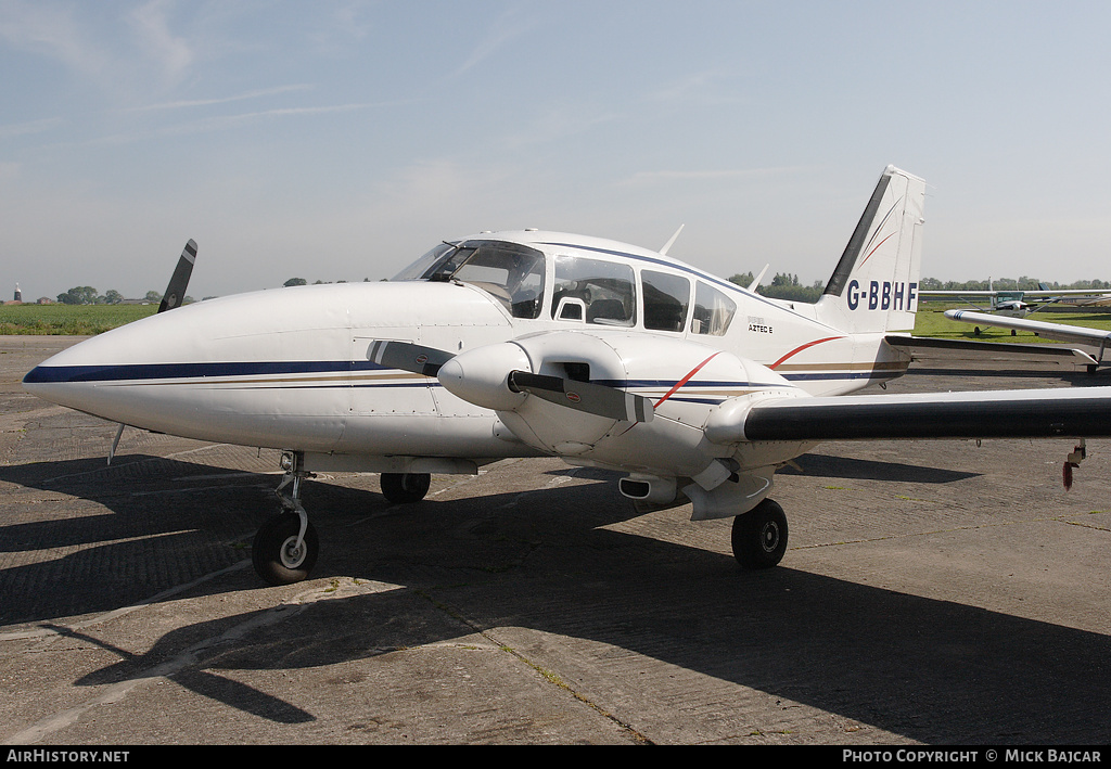 Aircraft Photo of G-BBHF | Piper PA-23-250 Aztec E | AirHistory.net #246199