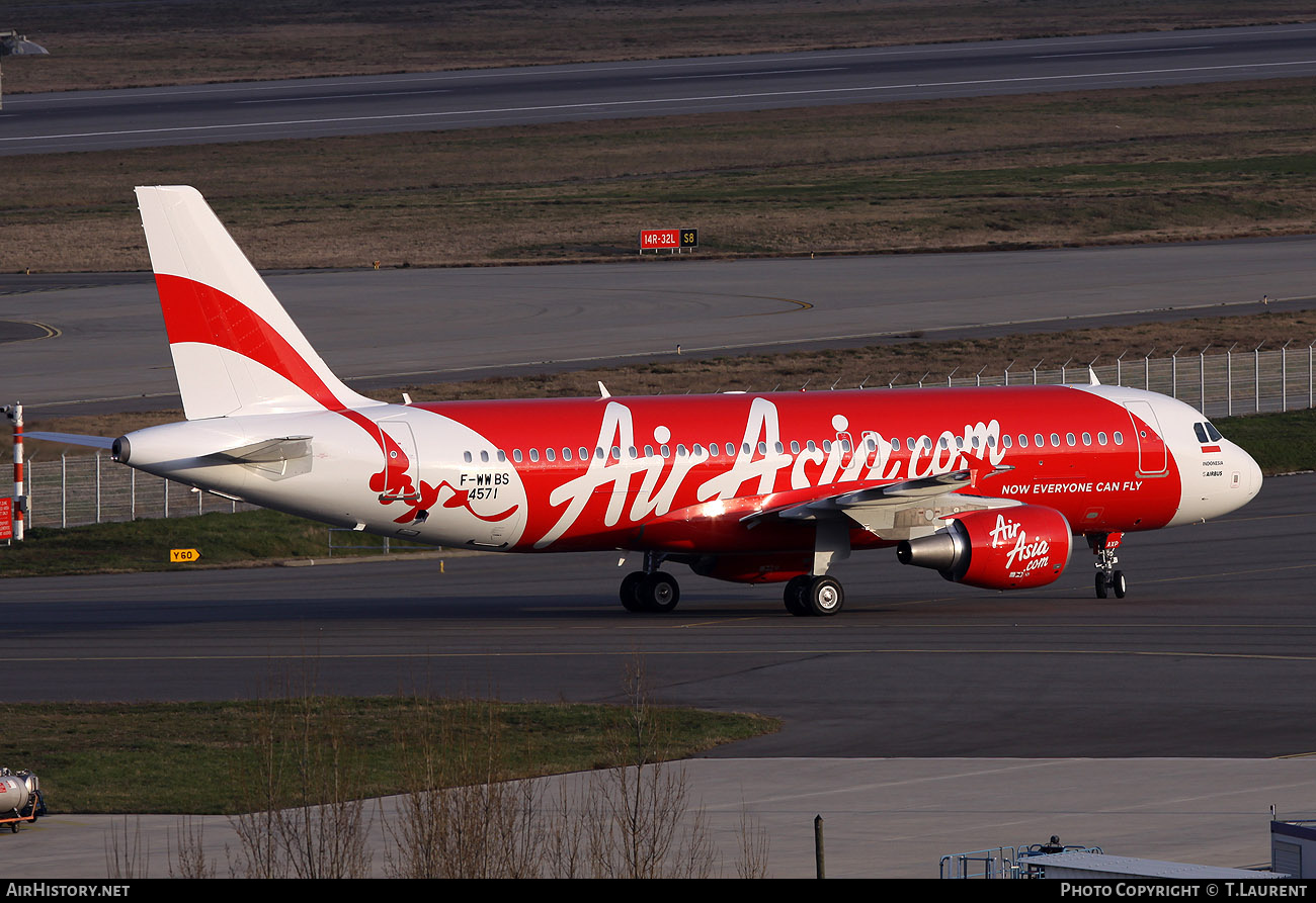 Aircraft Photo of F-WWBS | Airbus A320-216 | AirAsia | AirHistory.net #246205