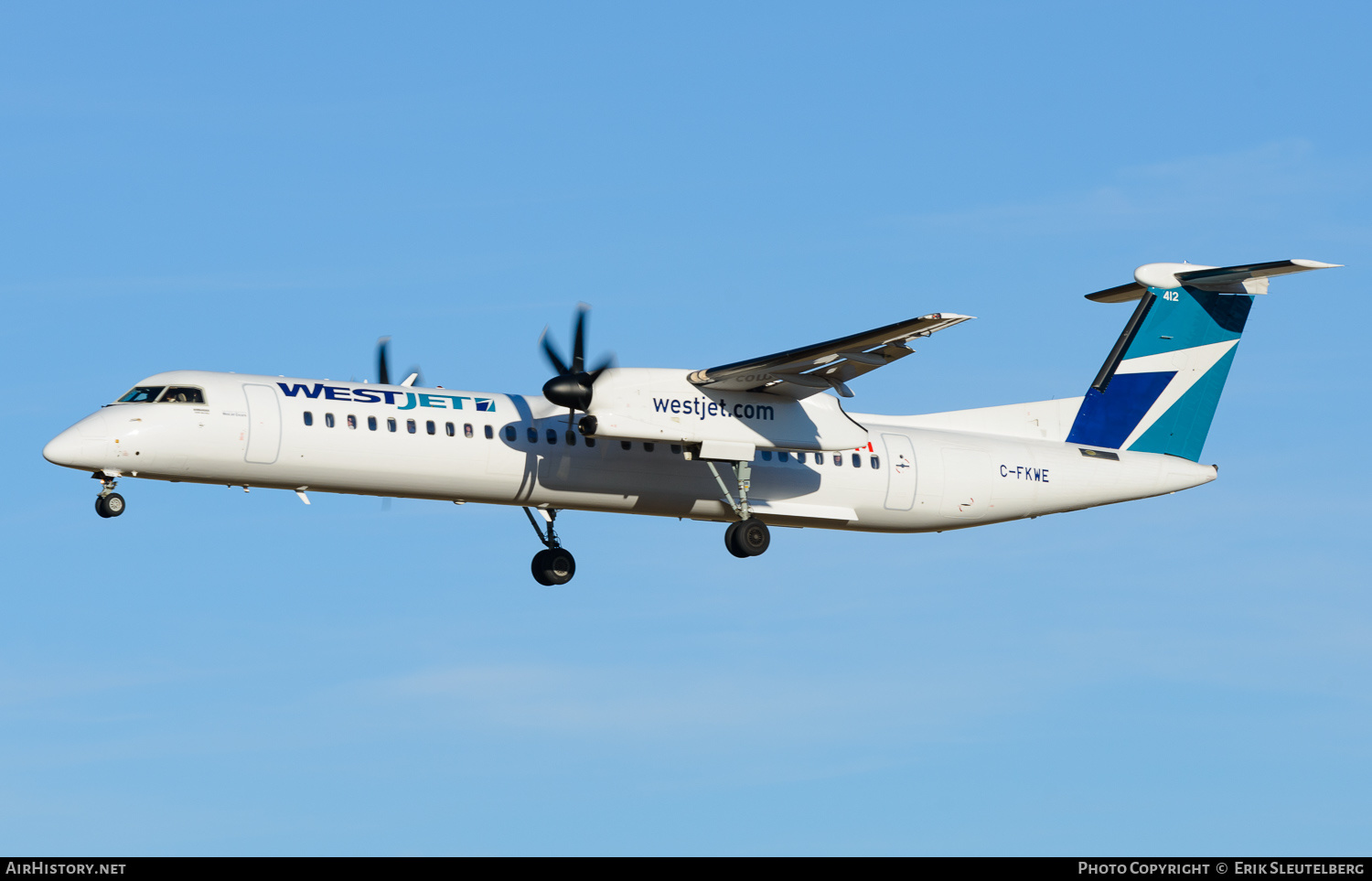 Aircraft Photo of C-FKWE | Bombardier DHC-8-402 Dash 8 | WestJet | AirHistory.net #246218